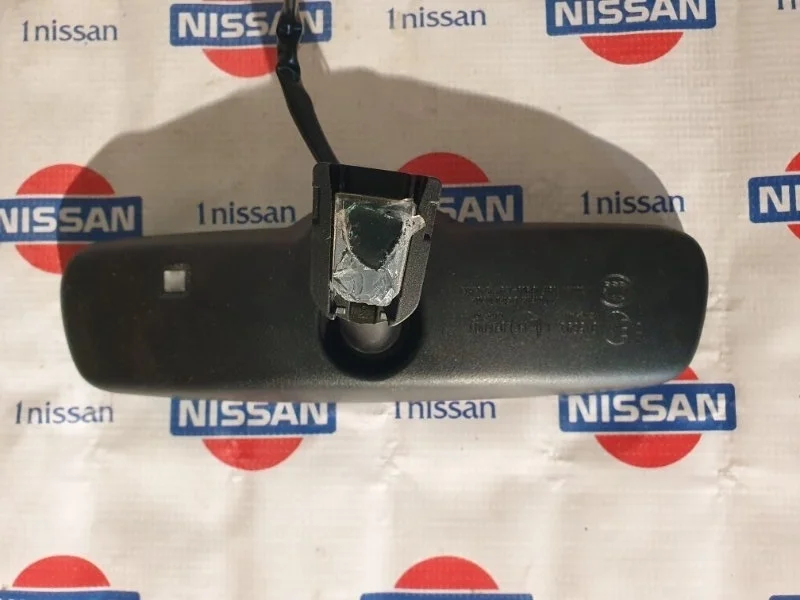 Зеркало заднего вида салонное Nissan Qashqai 2015 96321ZH30A J11 R9M, переднее