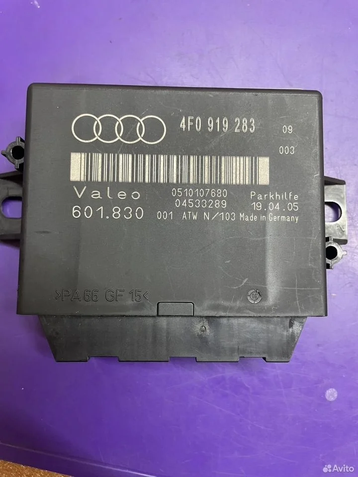 Блок парктроника audi a6 c6 audi q7 4f0919283