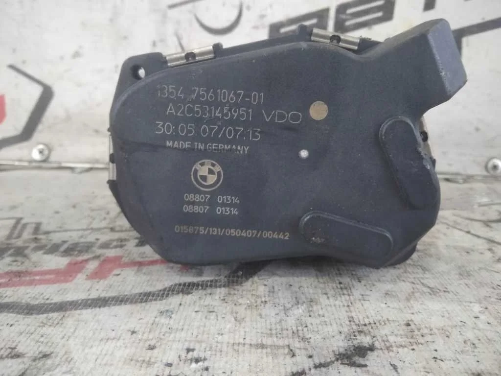ЗАСЛОНКА ДРОССЕЛЬНАЯ BMW N43B16A N45B16A 1-SERIES 3-SERIES E81 E87 E90 E91 E92 ЭЛЕКТРО 13547561067