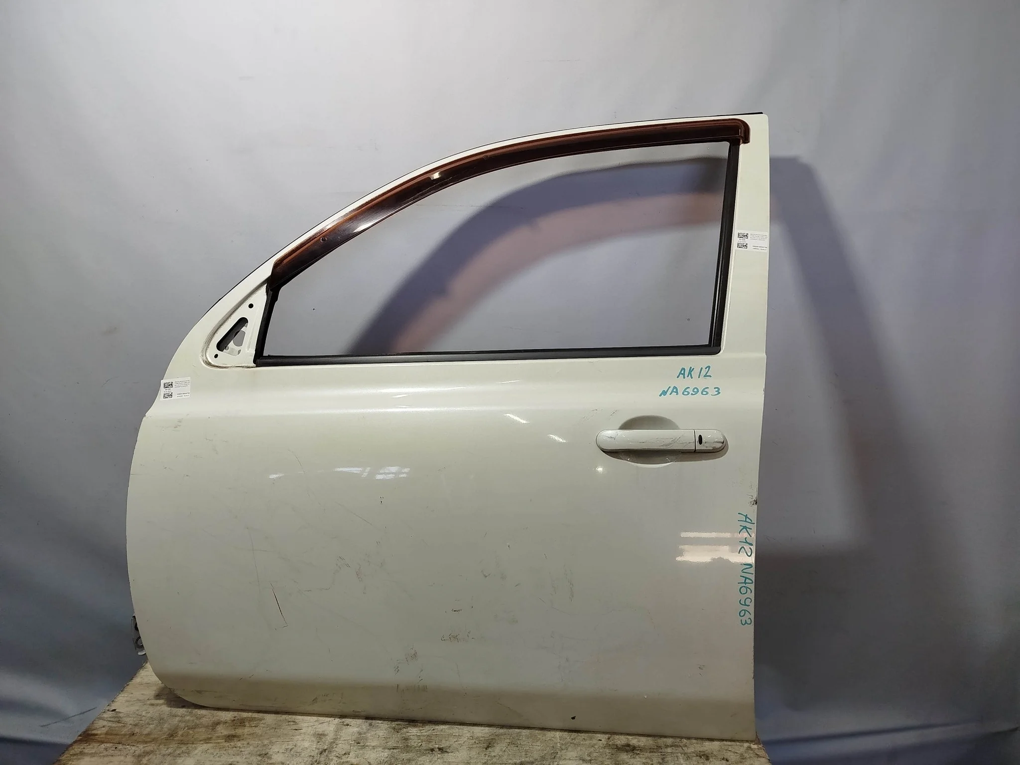ДВЕРЬ NISSAN MARCH MICRA AK12 BK12 BNK12 K12 YK12 H0101AX0MM ПЕРЕДНЯЯ ЛЕВАЯ 5 DOOR белый, QX1 NA6963