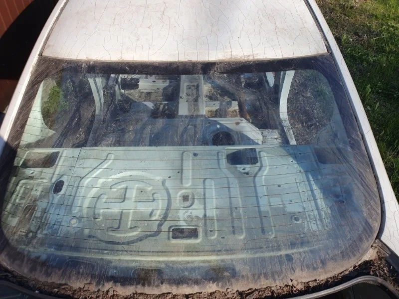 Стекло заднее Nissan Almera 2014 797004AA0A G15 K4M, заднее