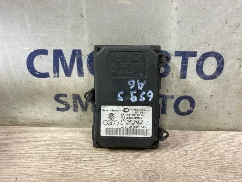 Блок управления фарой Audi A6 2009 4F0941329D C6 3.0 CAJ