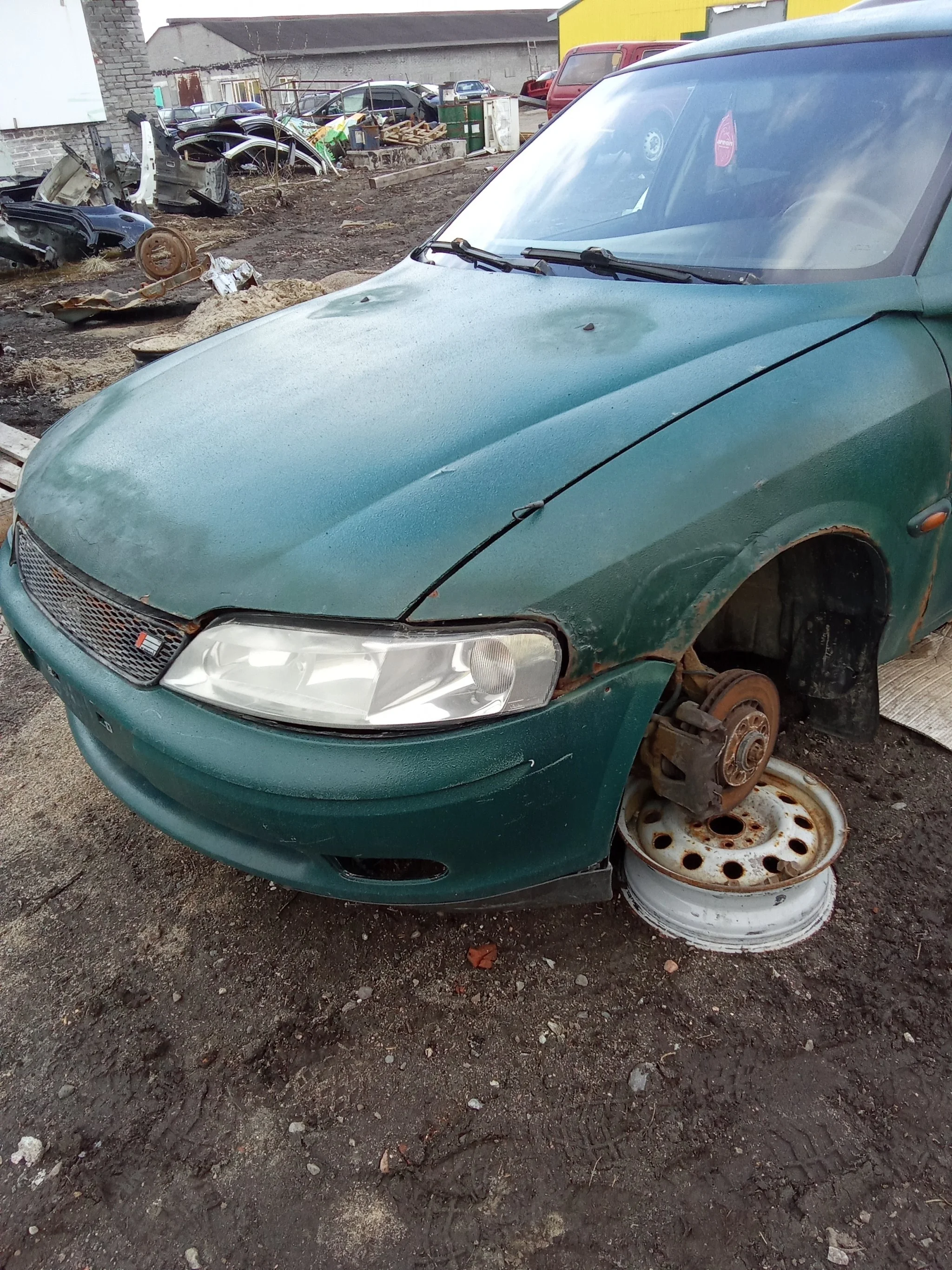 Замок передней левой двери Opel Vectra B 1995-2002