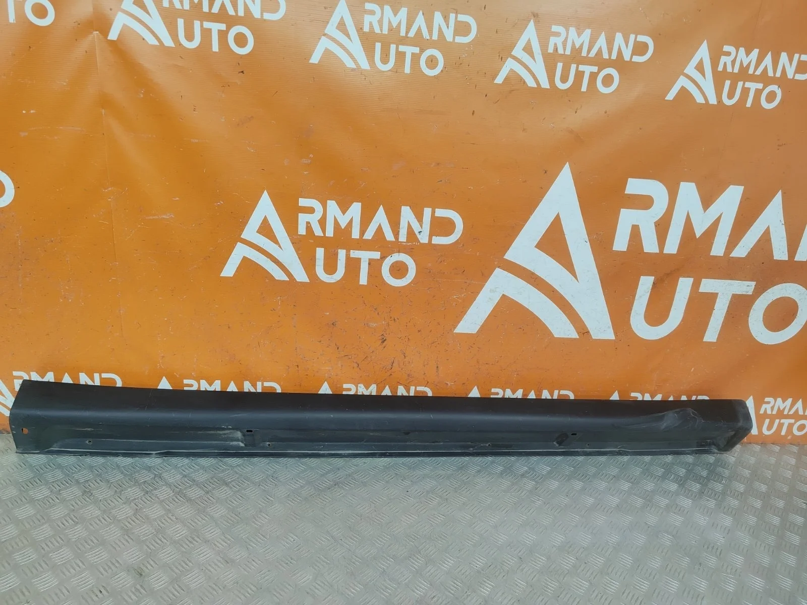 Накладка порога Mitsubishi Outlander 2012-нв 3