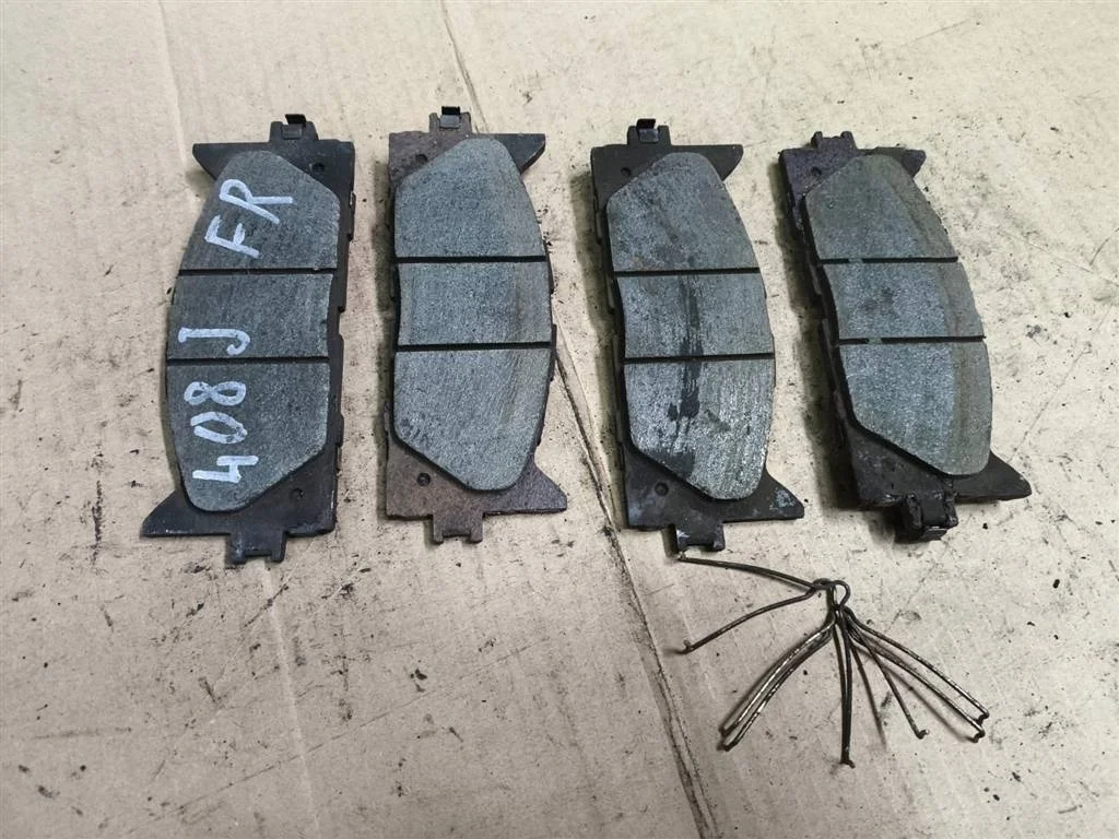 Б.у. колодки тормозные передние TOYOTA CAMRY V40 ACV40 TOYOTA CAMRY V40 ACV40