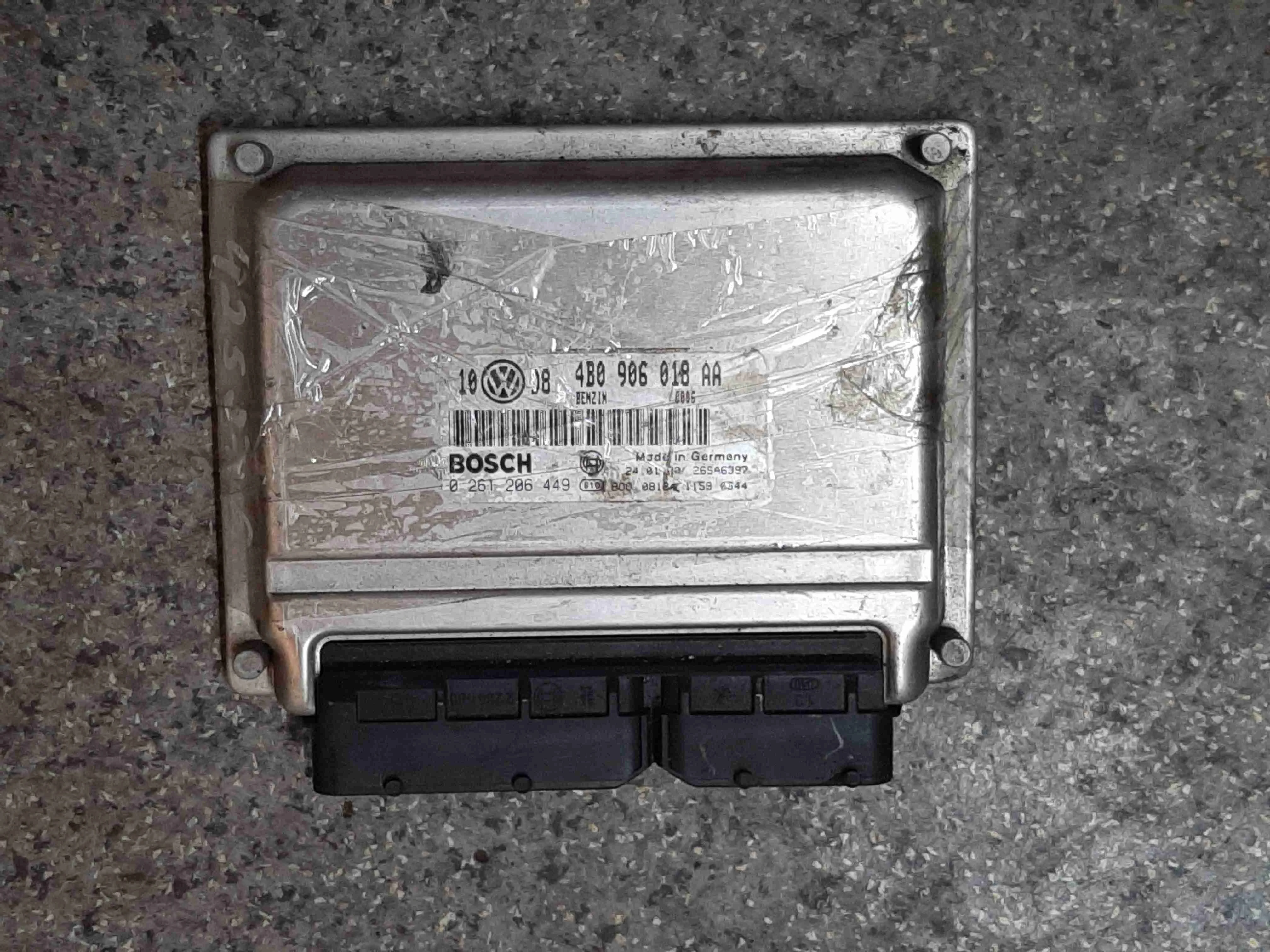 Блок управления двигателем Audi A6 A6 C5 (4B) 1997-2001 1999 1,8 Бензин