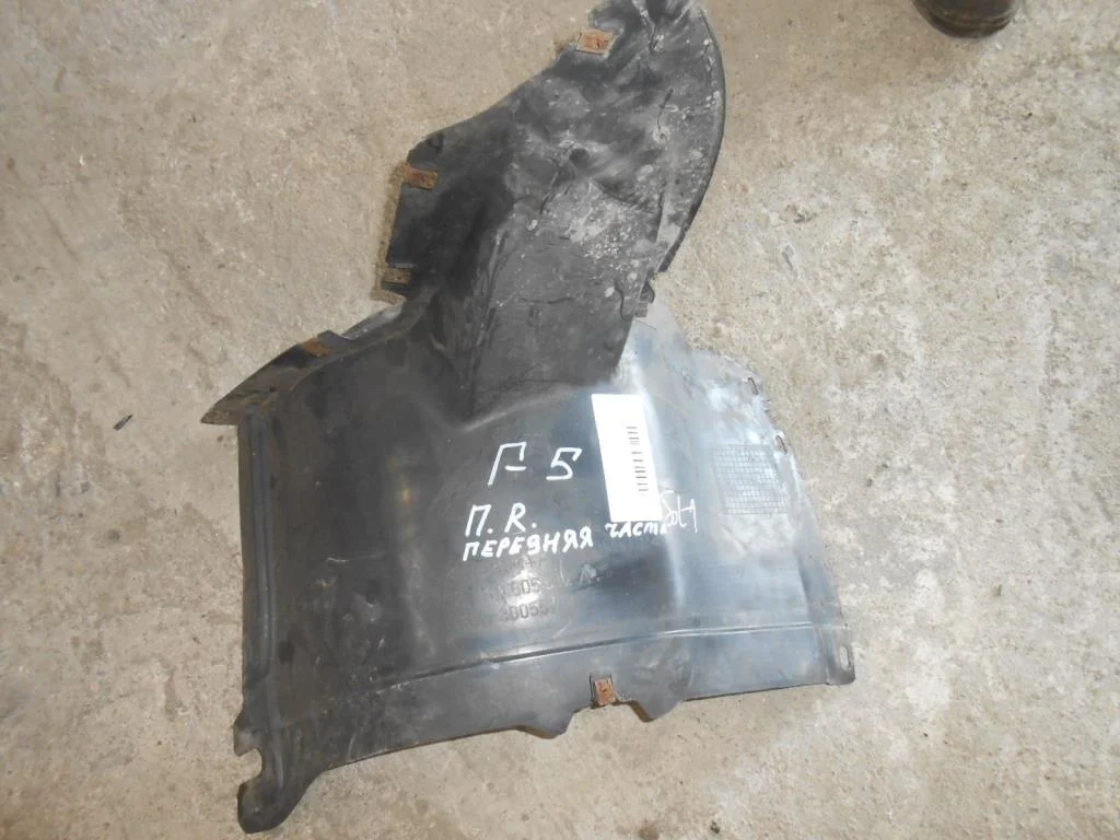 Защита арок передняя правая (подкрылок) Volkswagen Golf V (1K) 2004-2009 2004