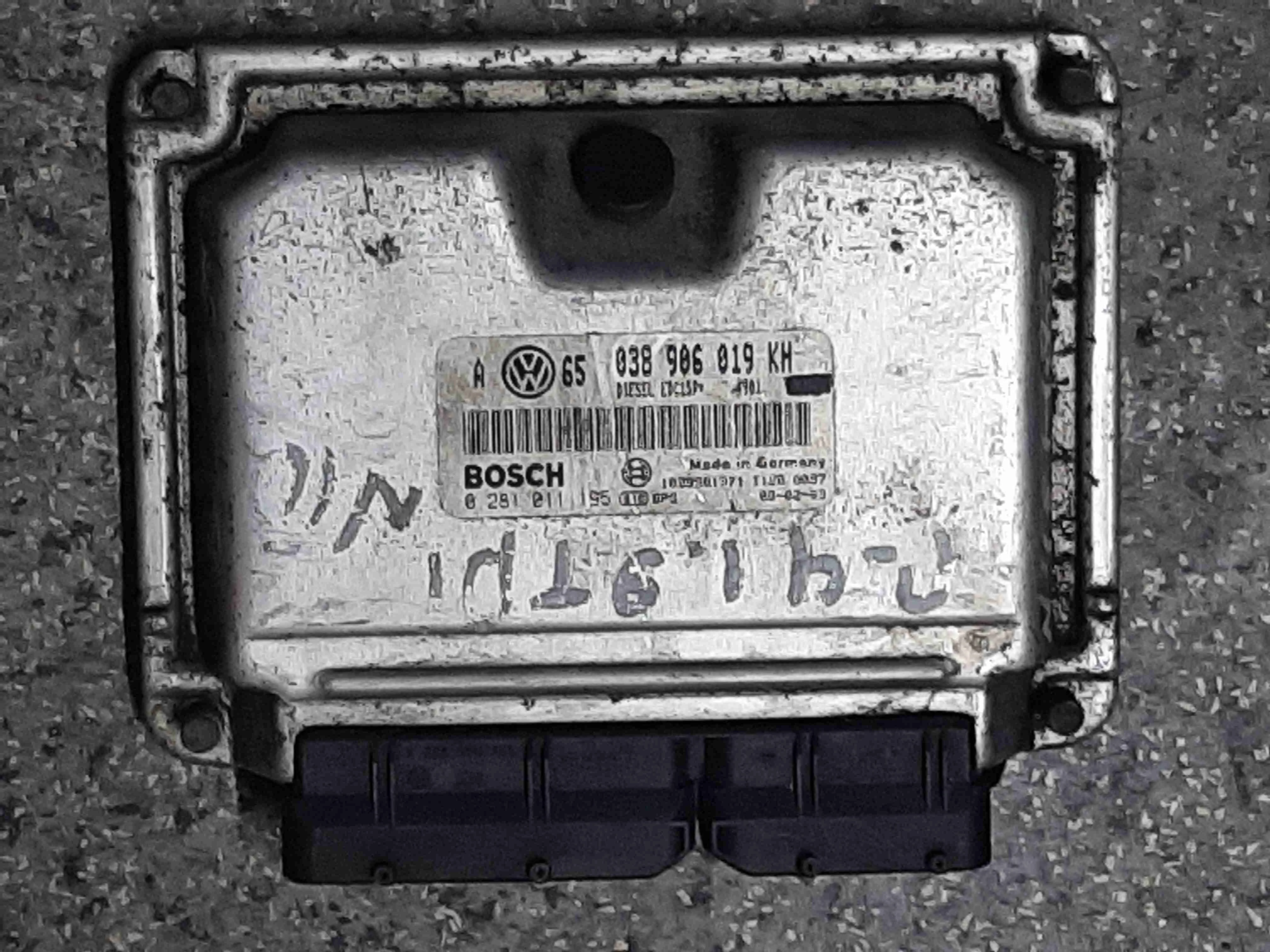 Блок управления двигателем Volkswagen Golf IV (1J) 1997-2004 1997 1,9 Дизель