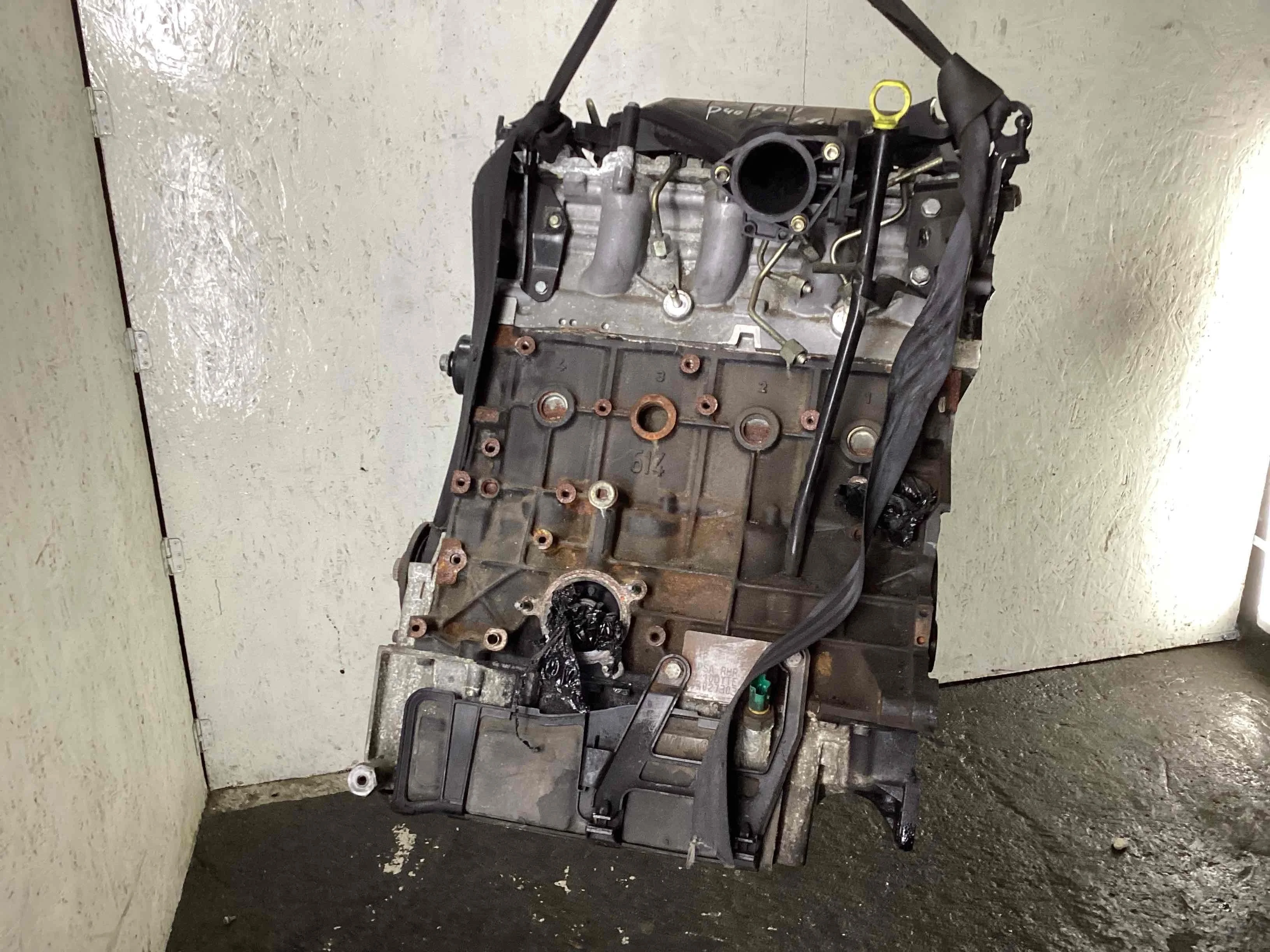 Двигатель Peugeot 407 2004-2010 2006 2,0 Дизель МКПП Седан