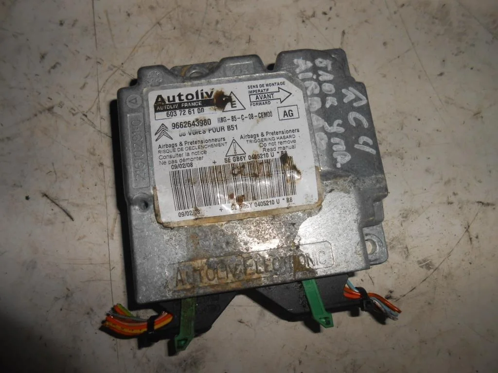 Блок AirBag Citroen C4 (LA, LC) 2004-2010 2008