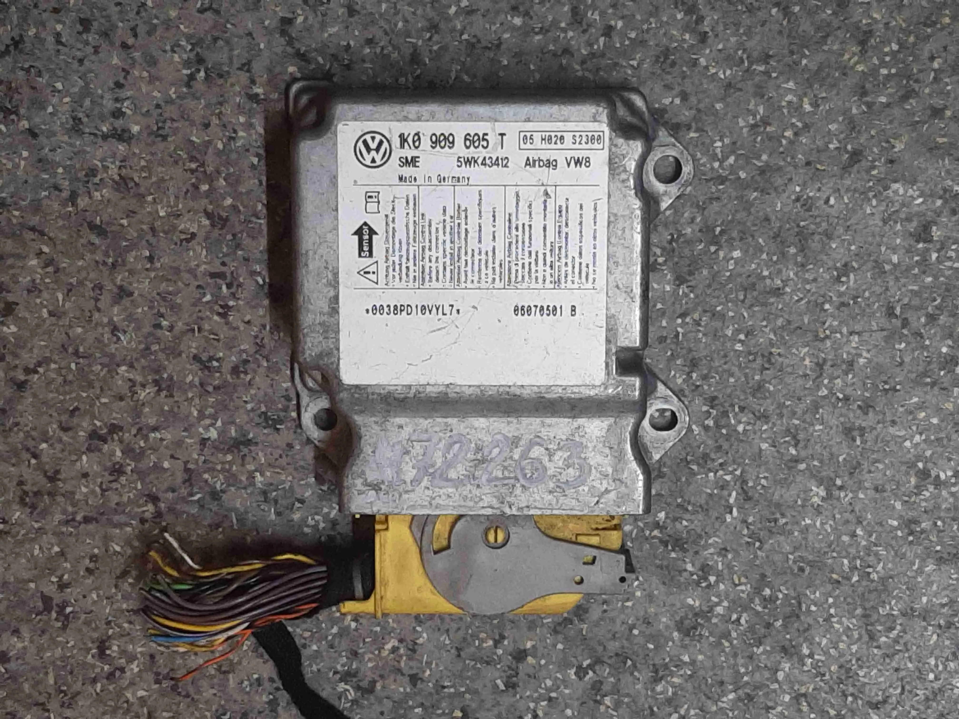 Блок AirBag Volkswagen Golf V (1K) 2004-2009 2006