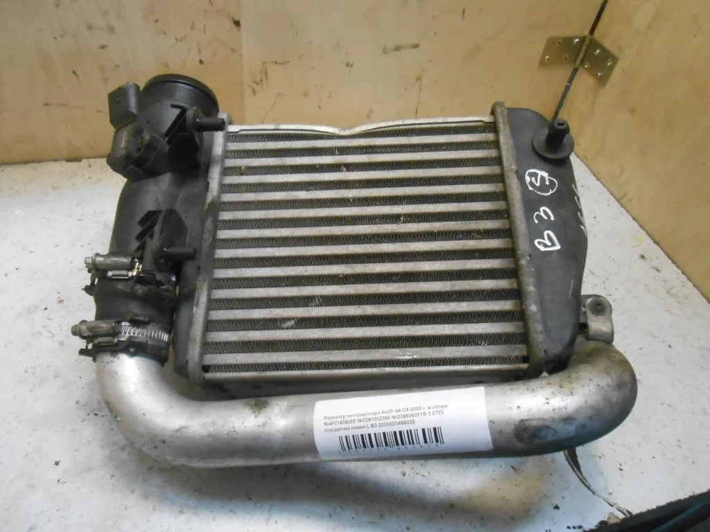 Интеркулер Audi A6 C6 (4F) 2004-2008 2005 3,0 Дизель АКПП Седан
