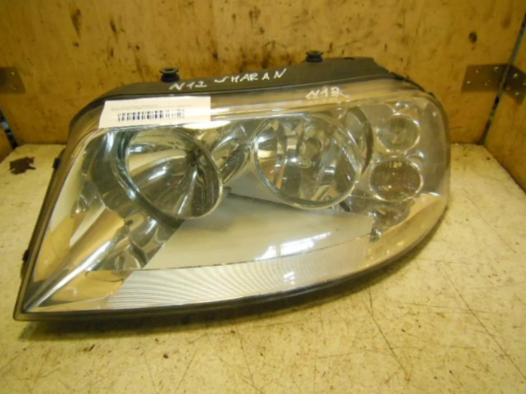Фара левая Volkswagen Sharan I (7M) 2003-2010 2-й рестайлинг 2004