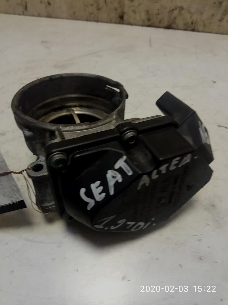 Заслонка дроссельная Seat Altea (5P) 2004-2015 2006 1,9 Дизель