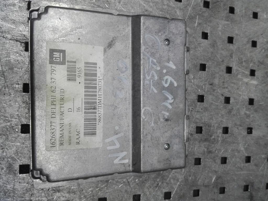 Блок управления двигателем Opel Astra G 1998-2004 2001 1,6 Бензин