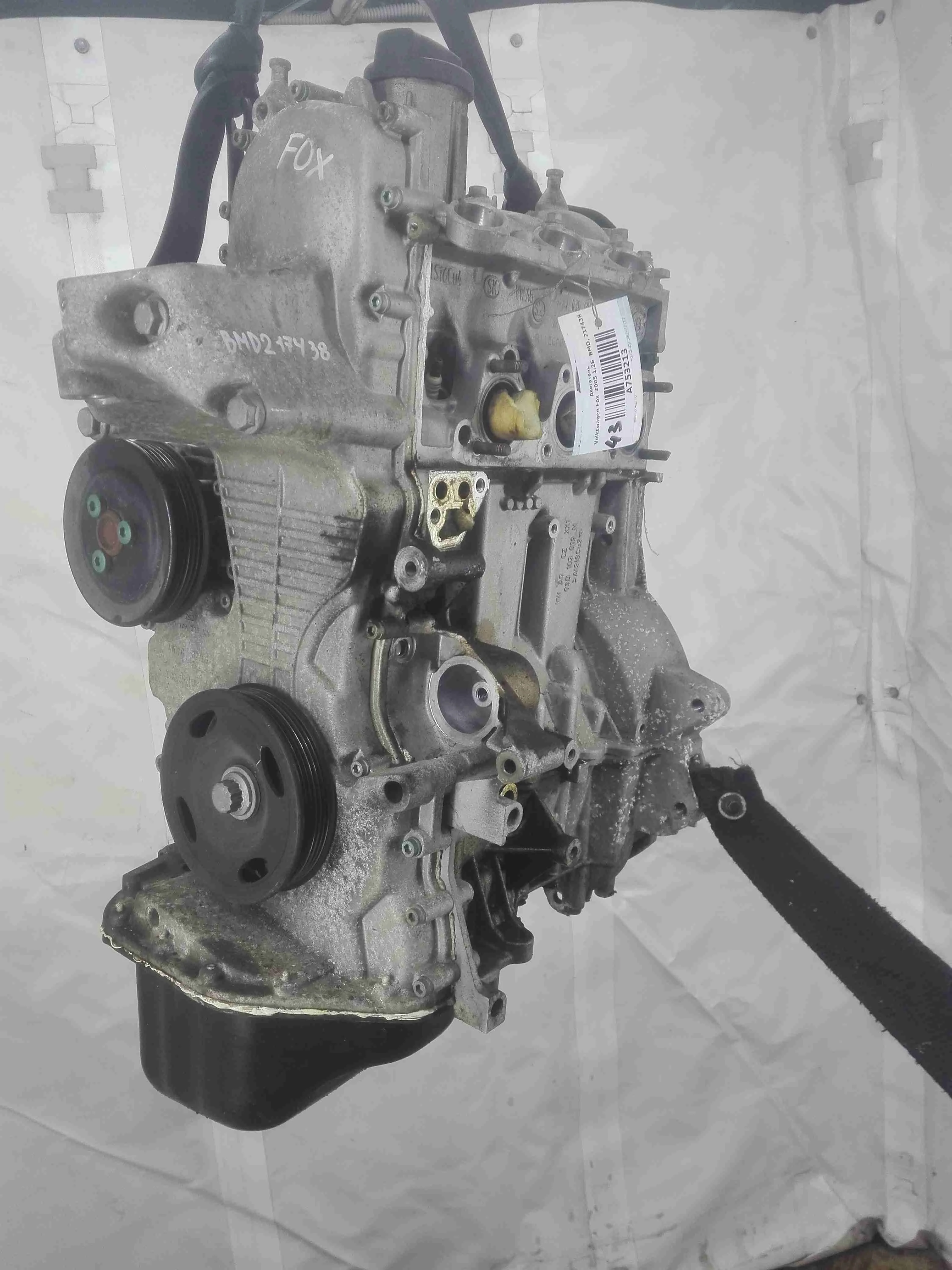 Двигатель Volkswagen Fox (5Z) 2003-2011 2005 1,2 Бензин МКПП Хэтчбек