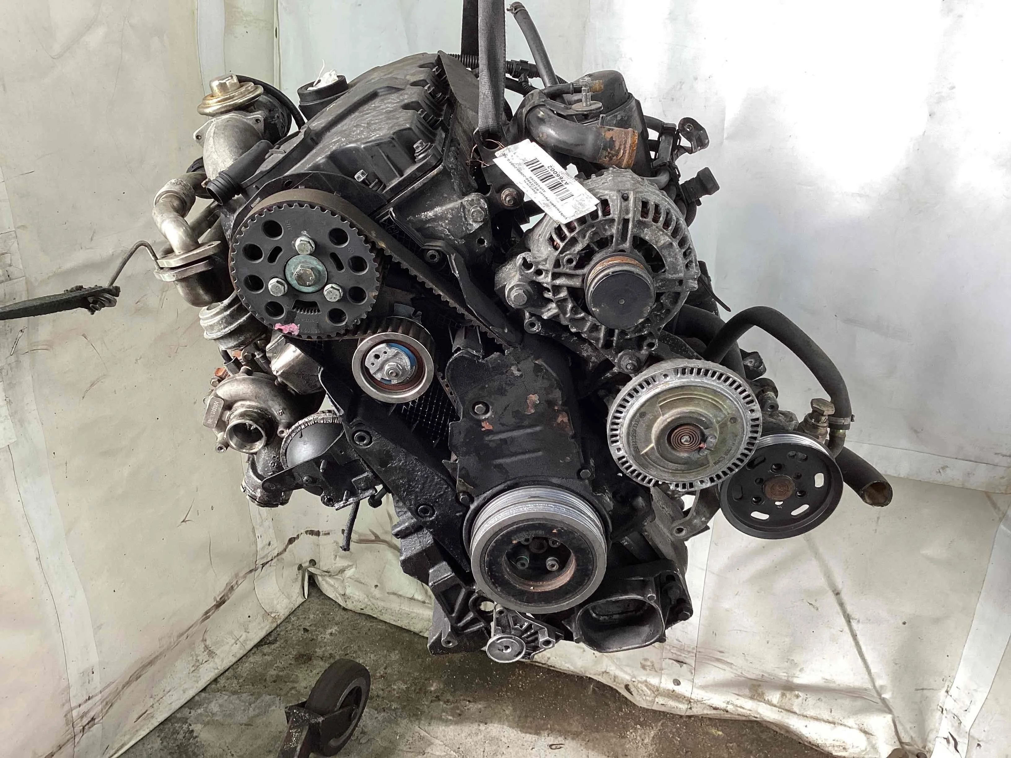 Двигатель Volkswagen Passat B5+ (3B) 2000-2005 рестайлинг 2003 1,9 Дизель АКПП Седан