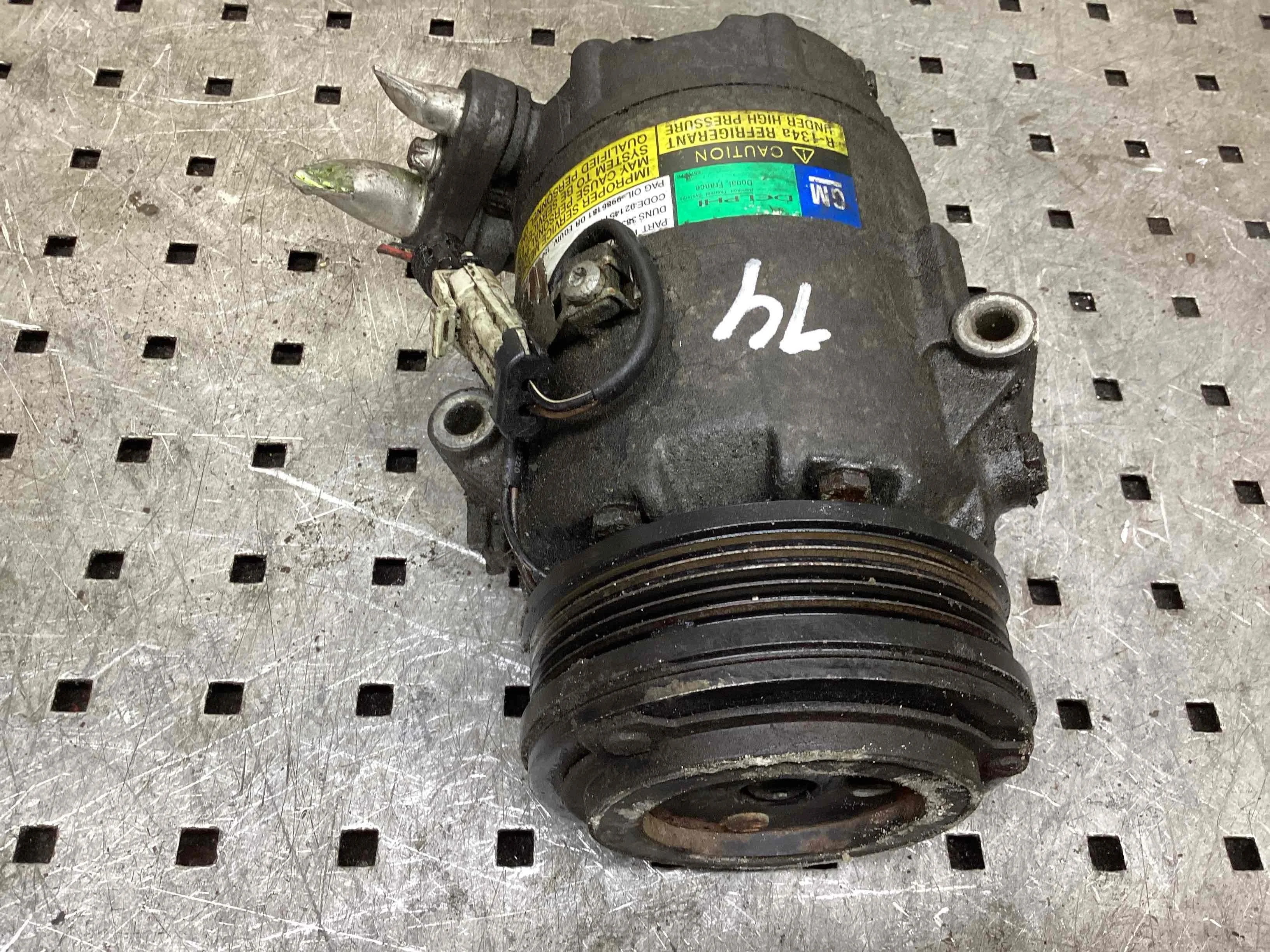 Компрессор кондиционера Opel Astra H 2004-2007 2005 1,4 Бензин
