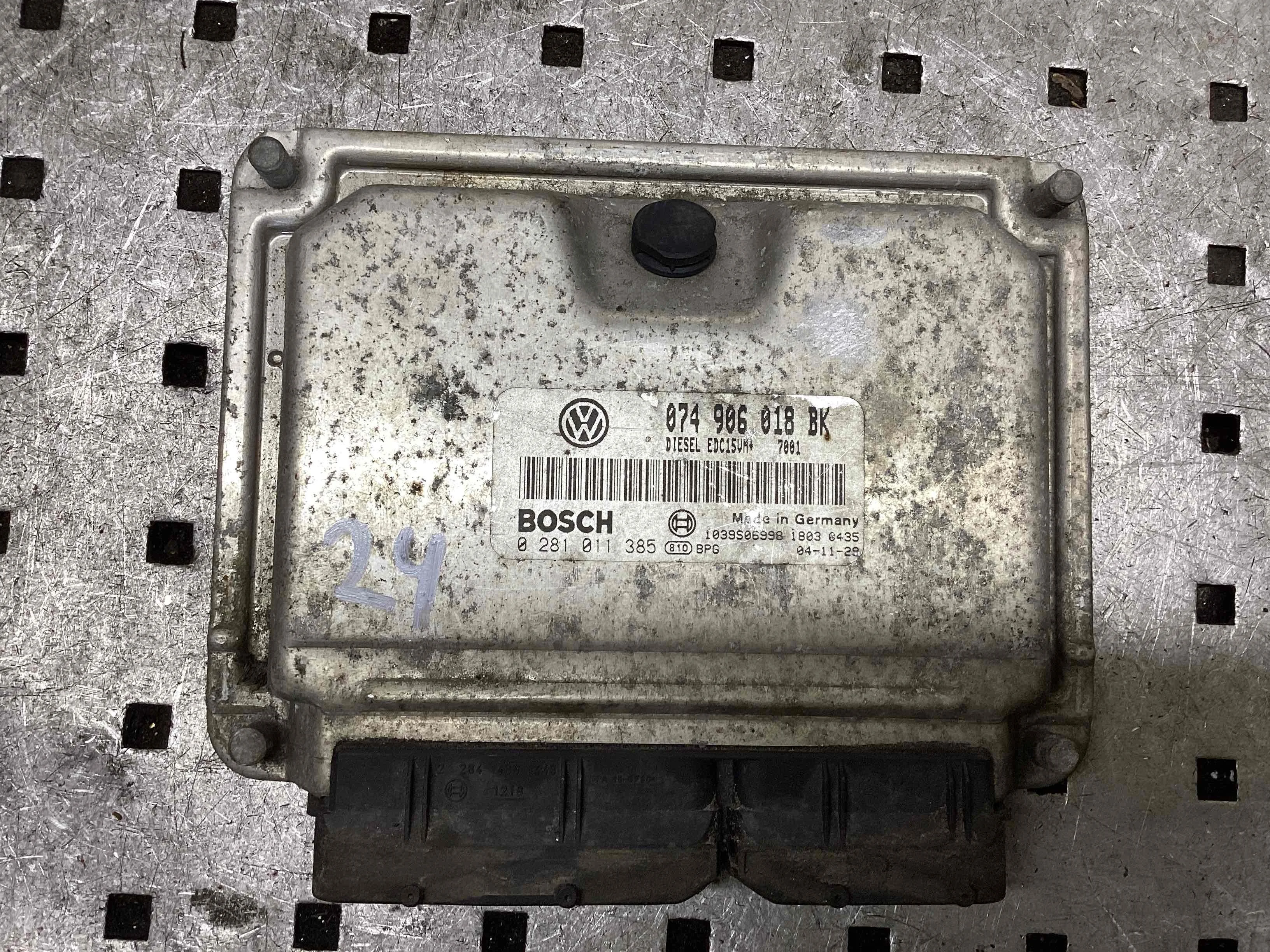 Блок управления двигателем Volkswagen LT II (2D) 1996-2006 2003 2,5 Дизель