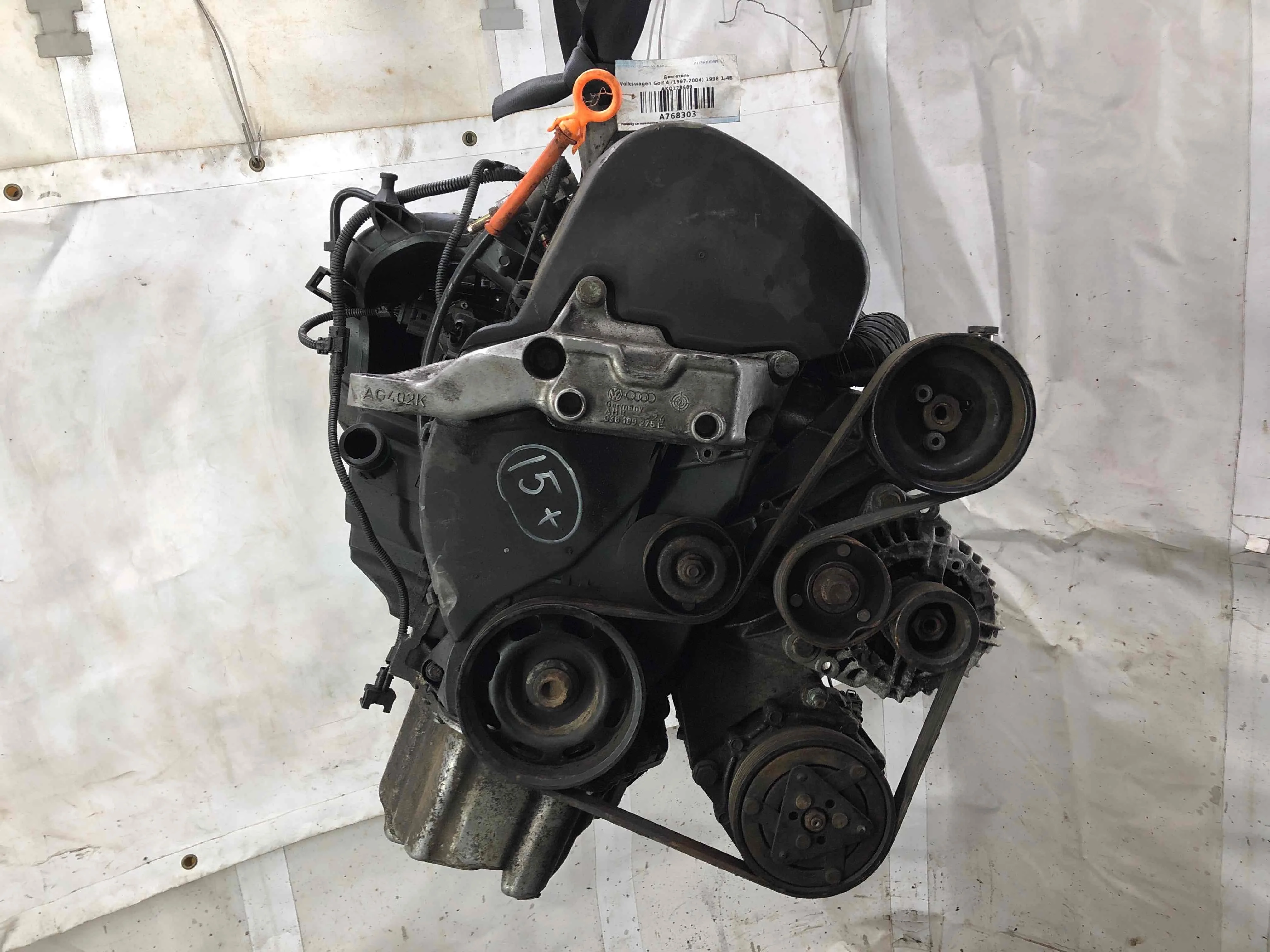 Двигатель Volkswagen Golf IV (1J) 1997-2004 1998 1,4 Бензин МКПП 5ст. Хэтчбек 5дв.