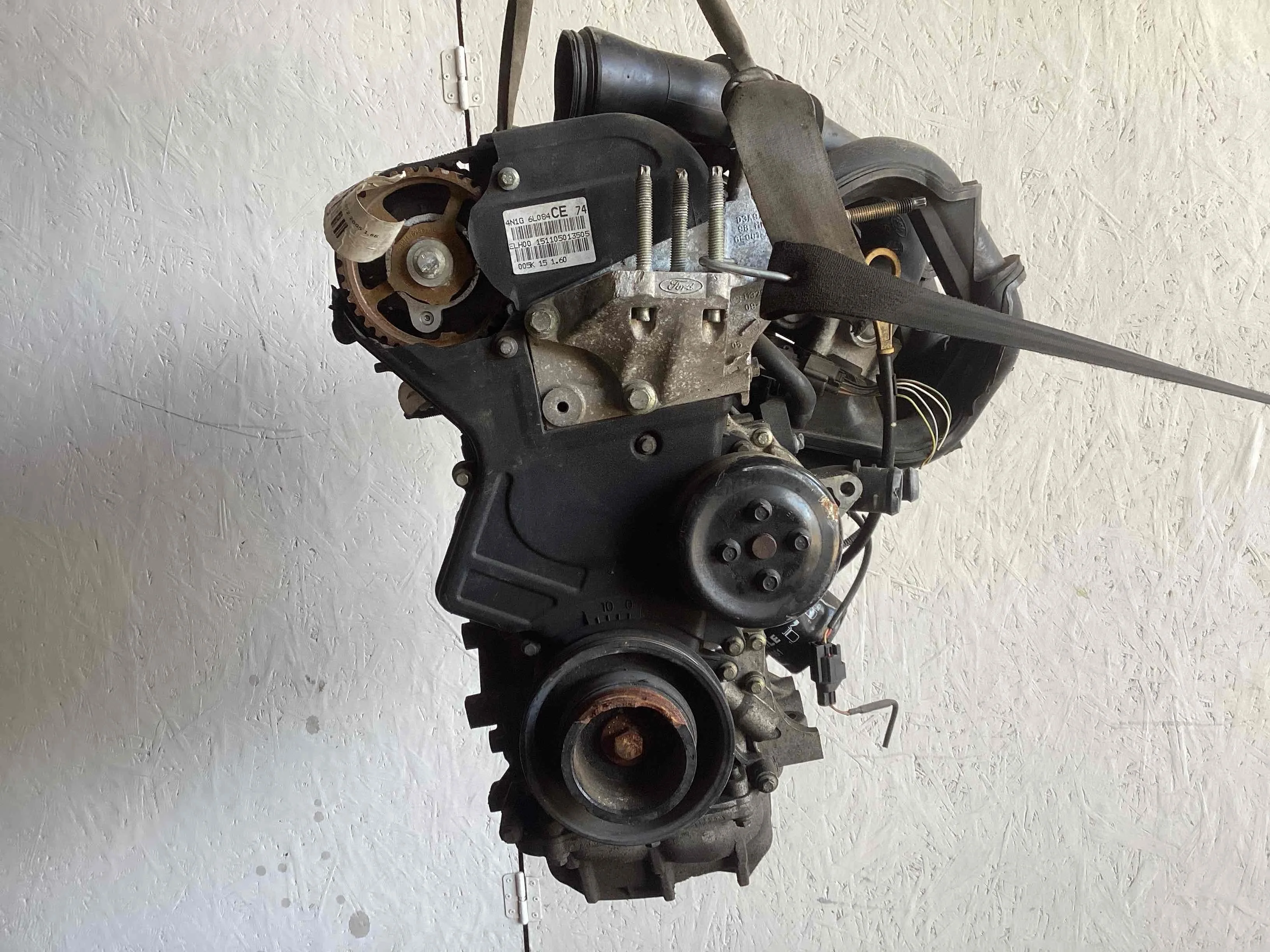 Двигатель Ford Fusion (JU) 2002-2005 2005 1,6 Бензин АКПП Хэтчбек 5дв.