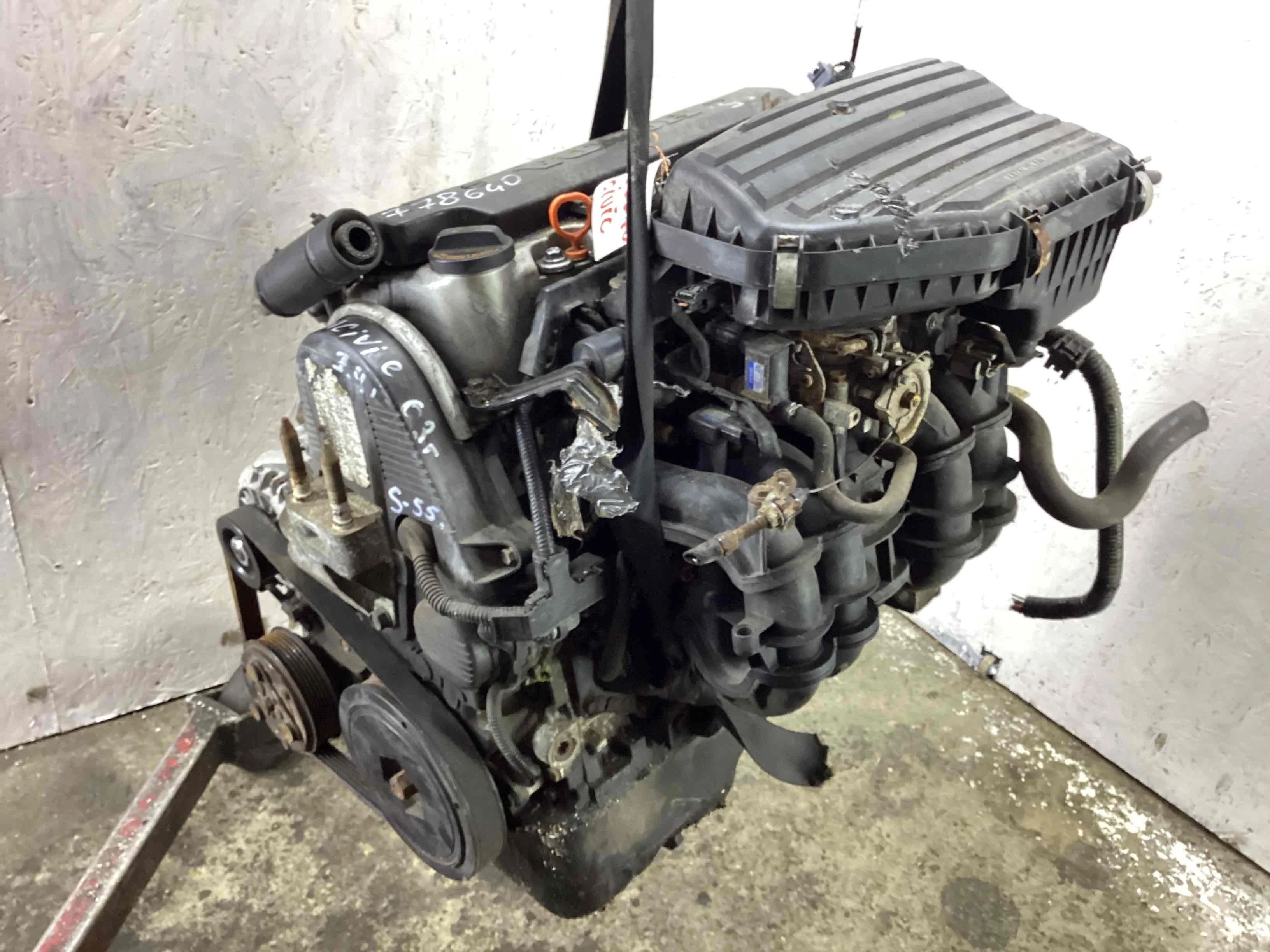Двигатель Honda Civic VII 2000-2003 2003 1,4 Бензин МКПП 5ст. Хэтчбек 5дв.