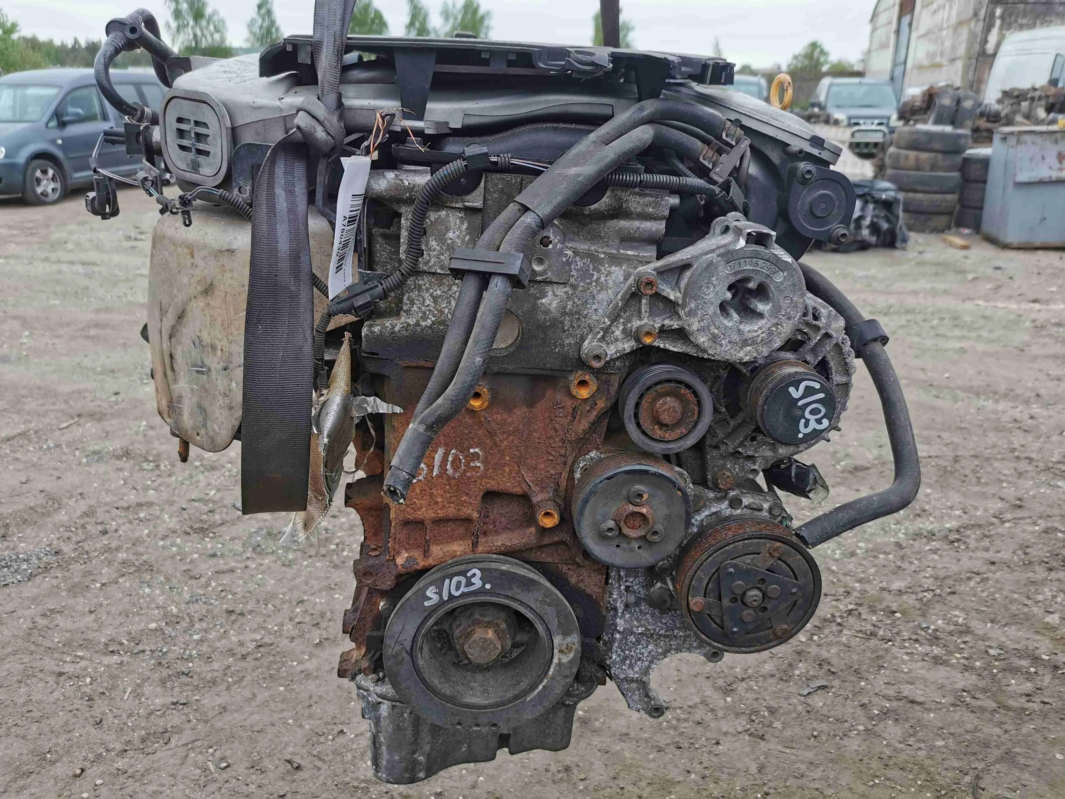 Двигатель Volkswagen Bora (1J) 1998-2005 1999 2,3 Бензин МКПП Седан