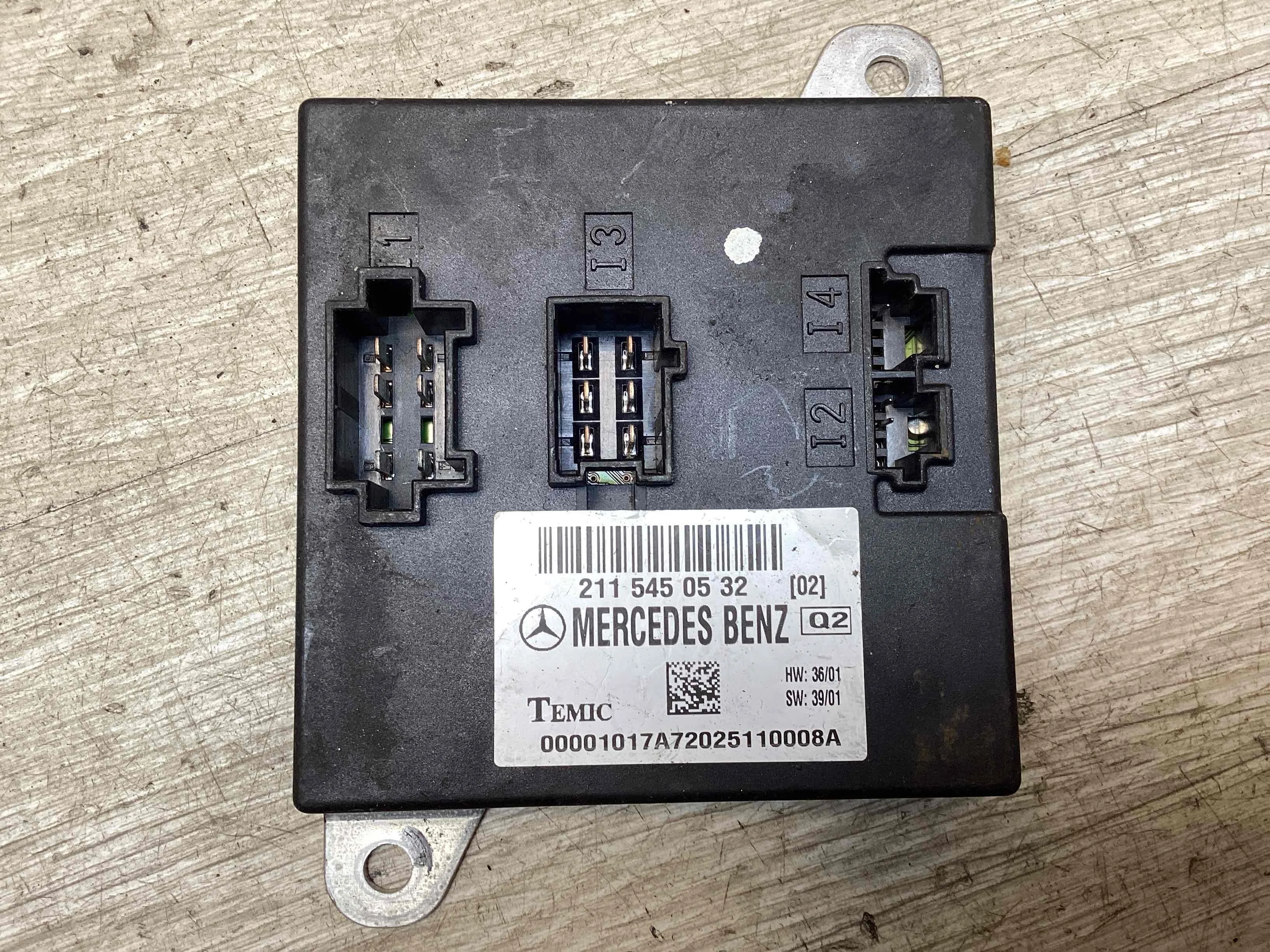 Блок комфорта Mercedes E (W211) 2002-2006  2004 2,2 Дизель