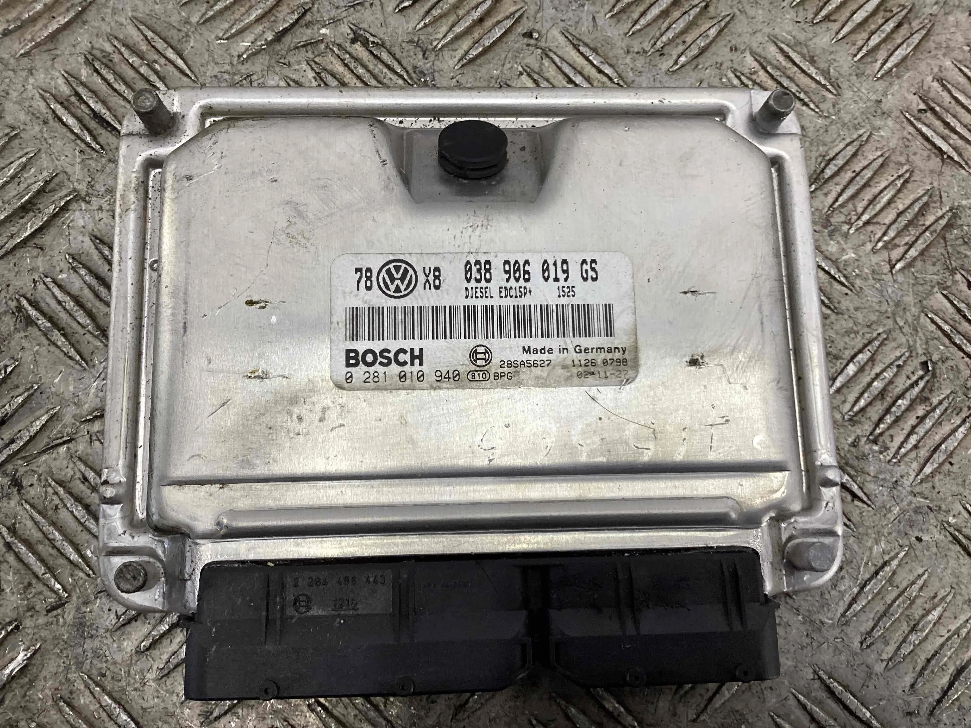 Блок управления двигателем Volkswagen Passat B5+ (3B) 2000-2005 рестайлинг 2003 1,9 Дизель