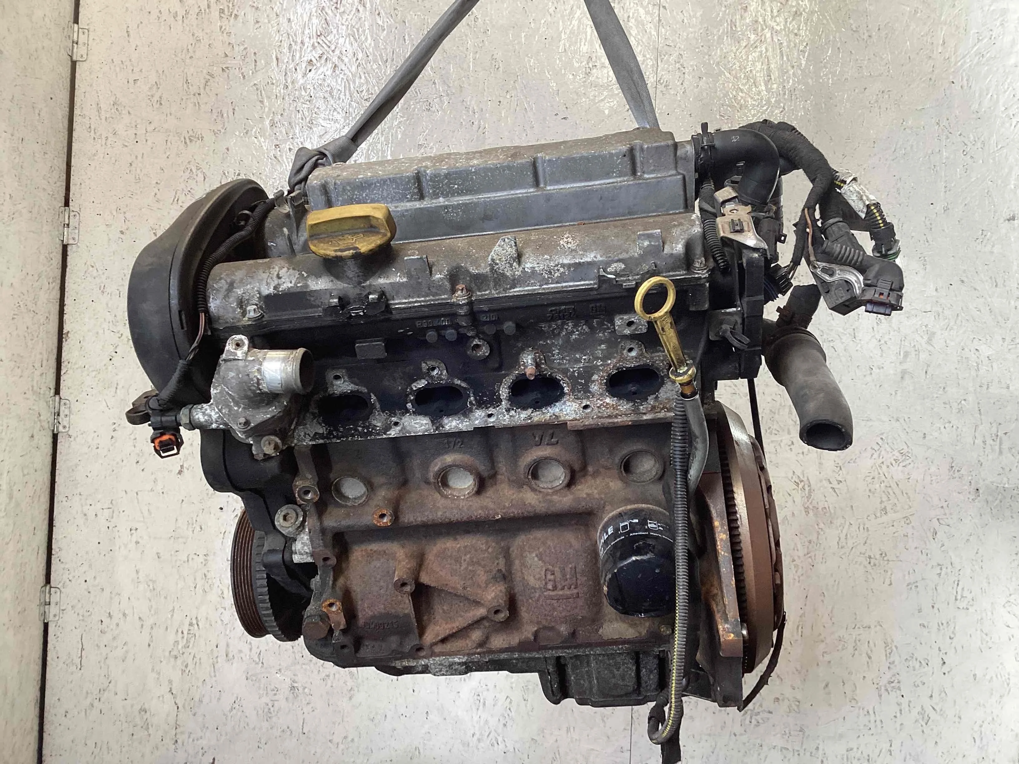 Двигатель Opel Zafira A 1999-2003 2001 1,6 Бензин МКПП 5ст. Минивэн