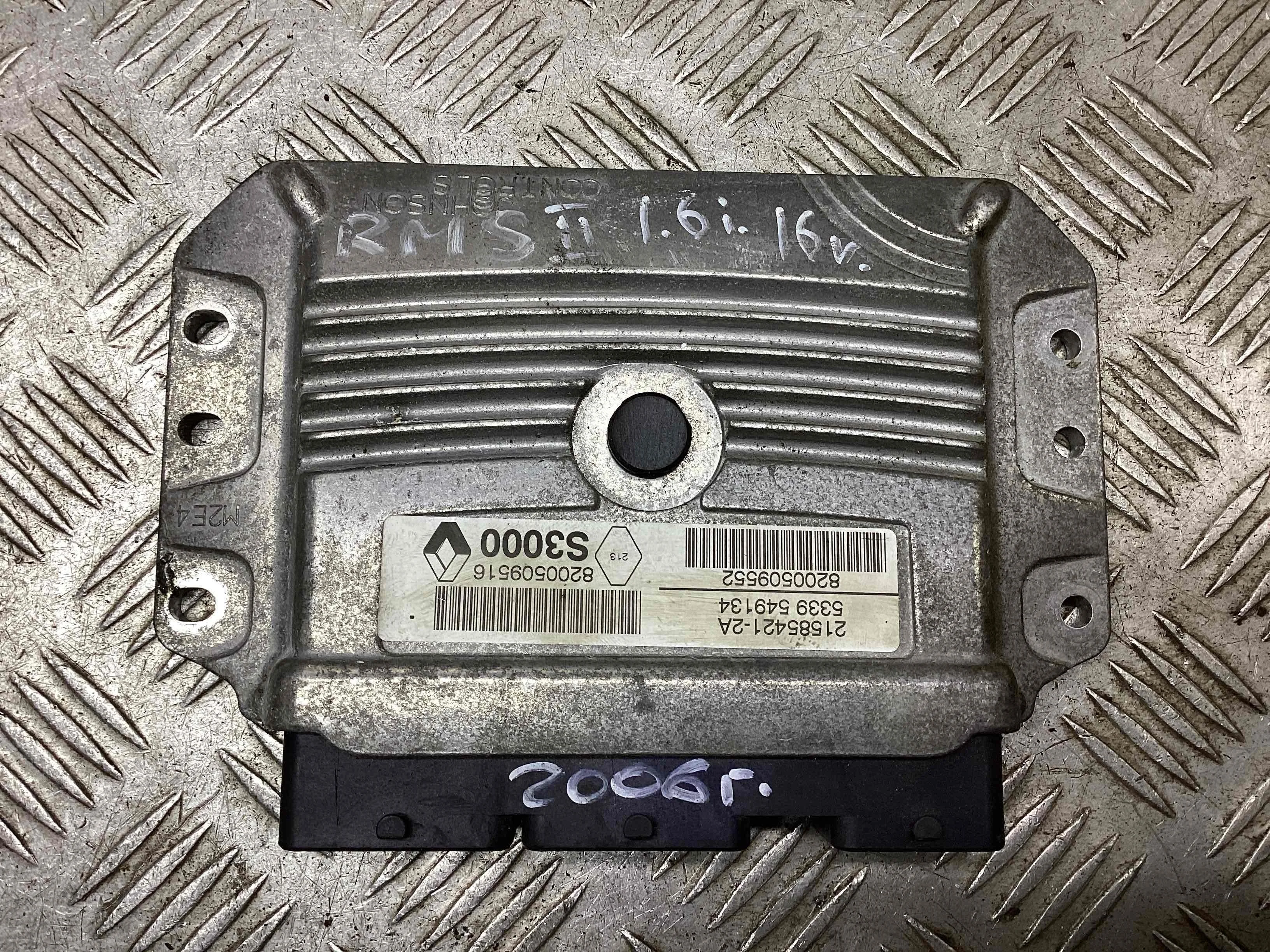 Блок управления двигателем Renault Megane II 2002-2006 2006 1,6 Бензин