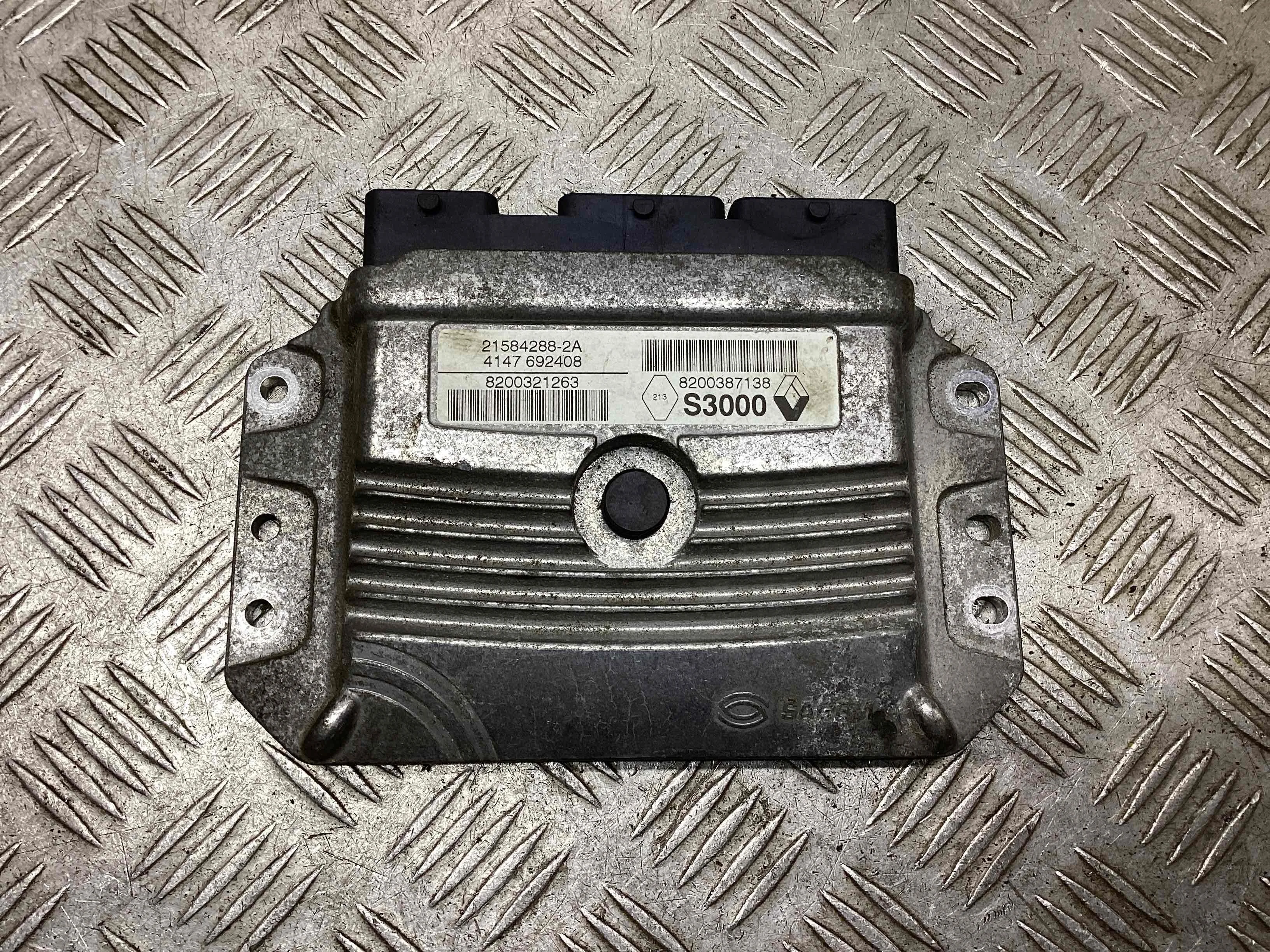 Блок управления двигателем Renault Megane II 2002-2006 2004 1,6 Бензин