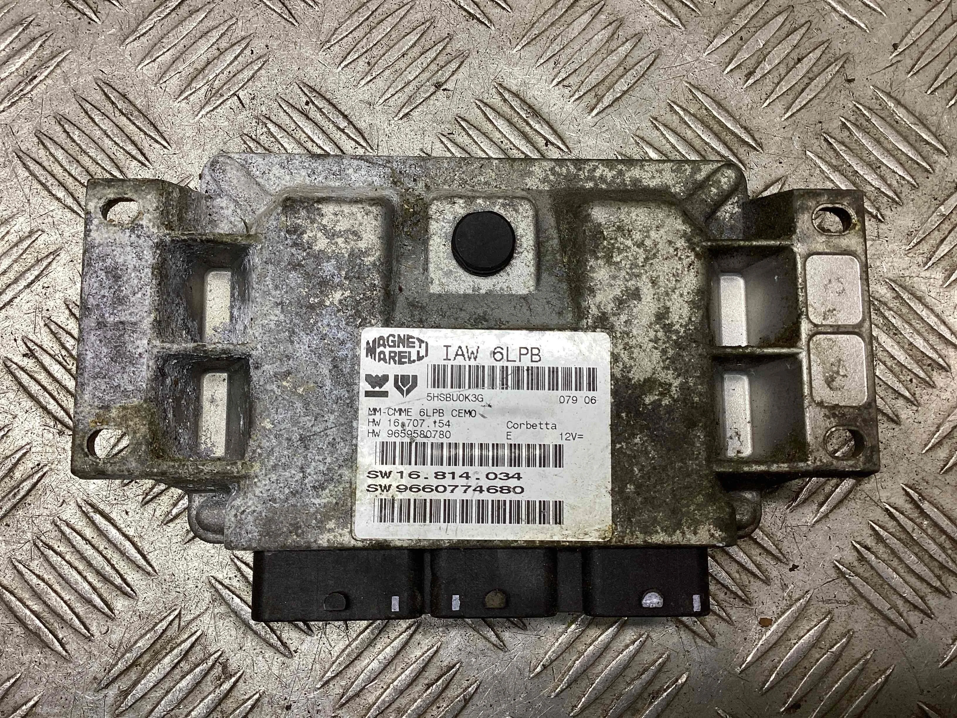 Блок управления двигателем Citroen C8 I 2002-2008 2006 2,0 Бензин