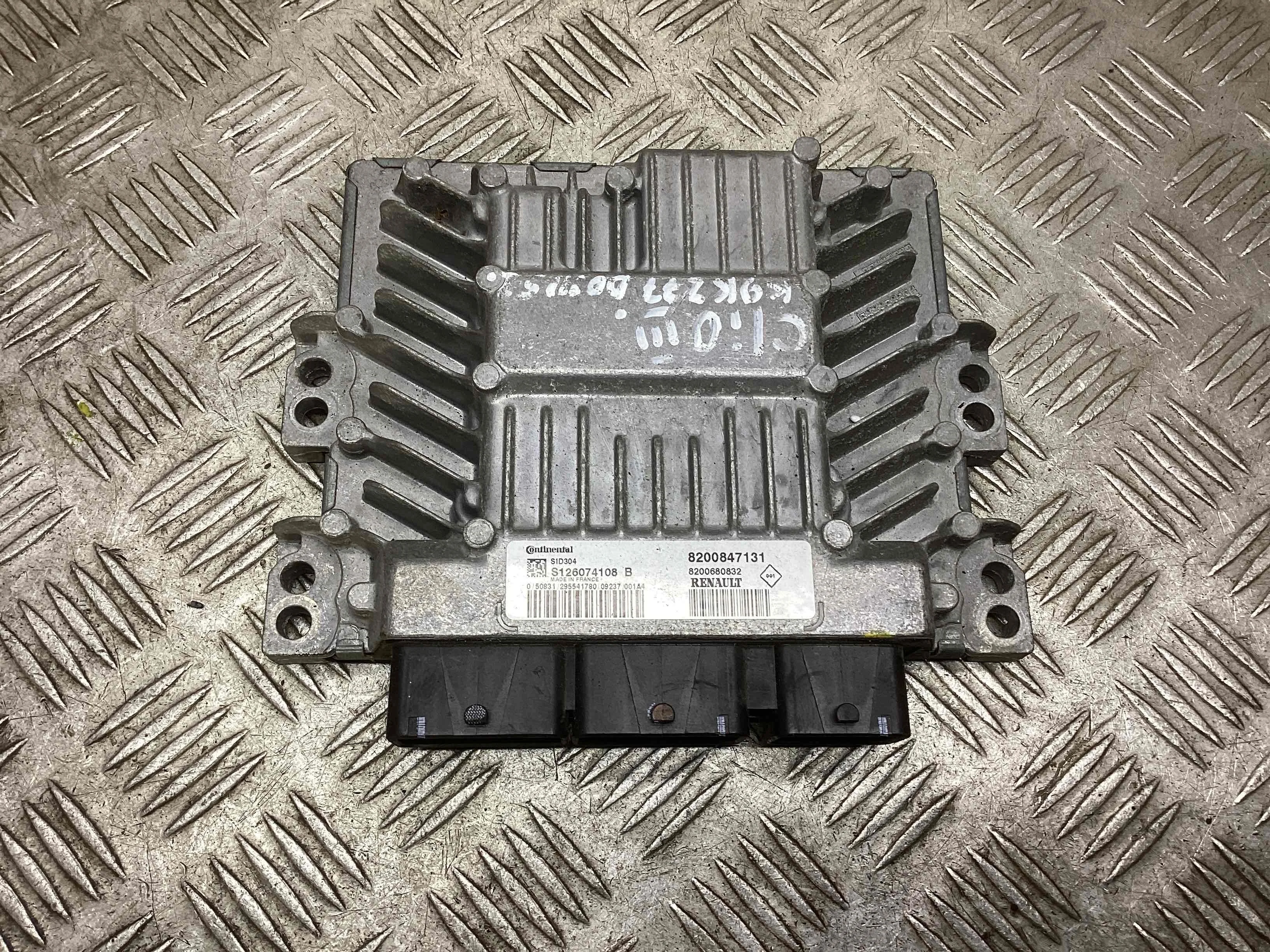 Блок управления двигателем Renault Clio III 2005-2013 2009 1,5 Дизель