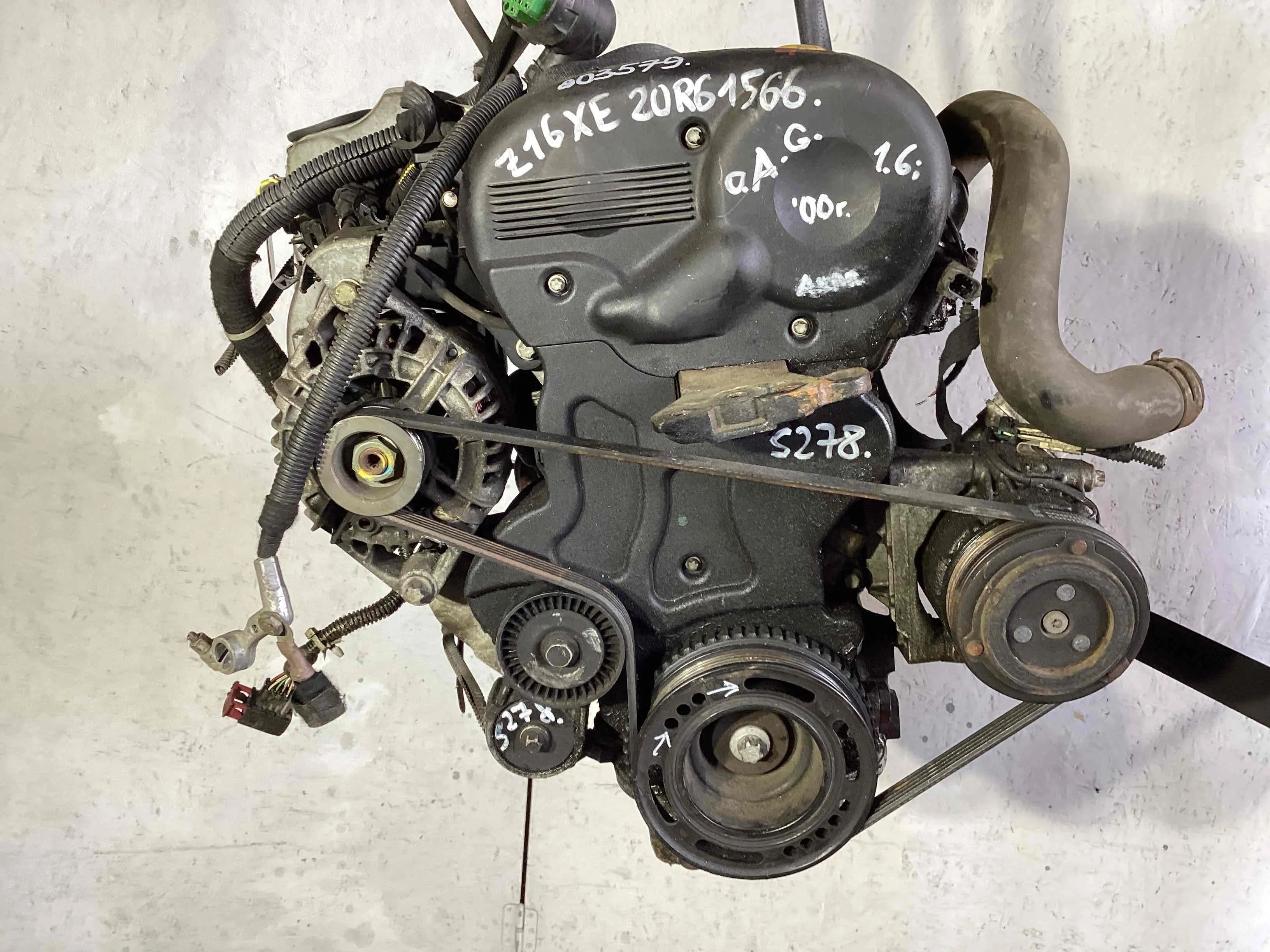 Двигатель Opel Astra G 1998-2004 2000 1,6 Бензин АКПП Универсал