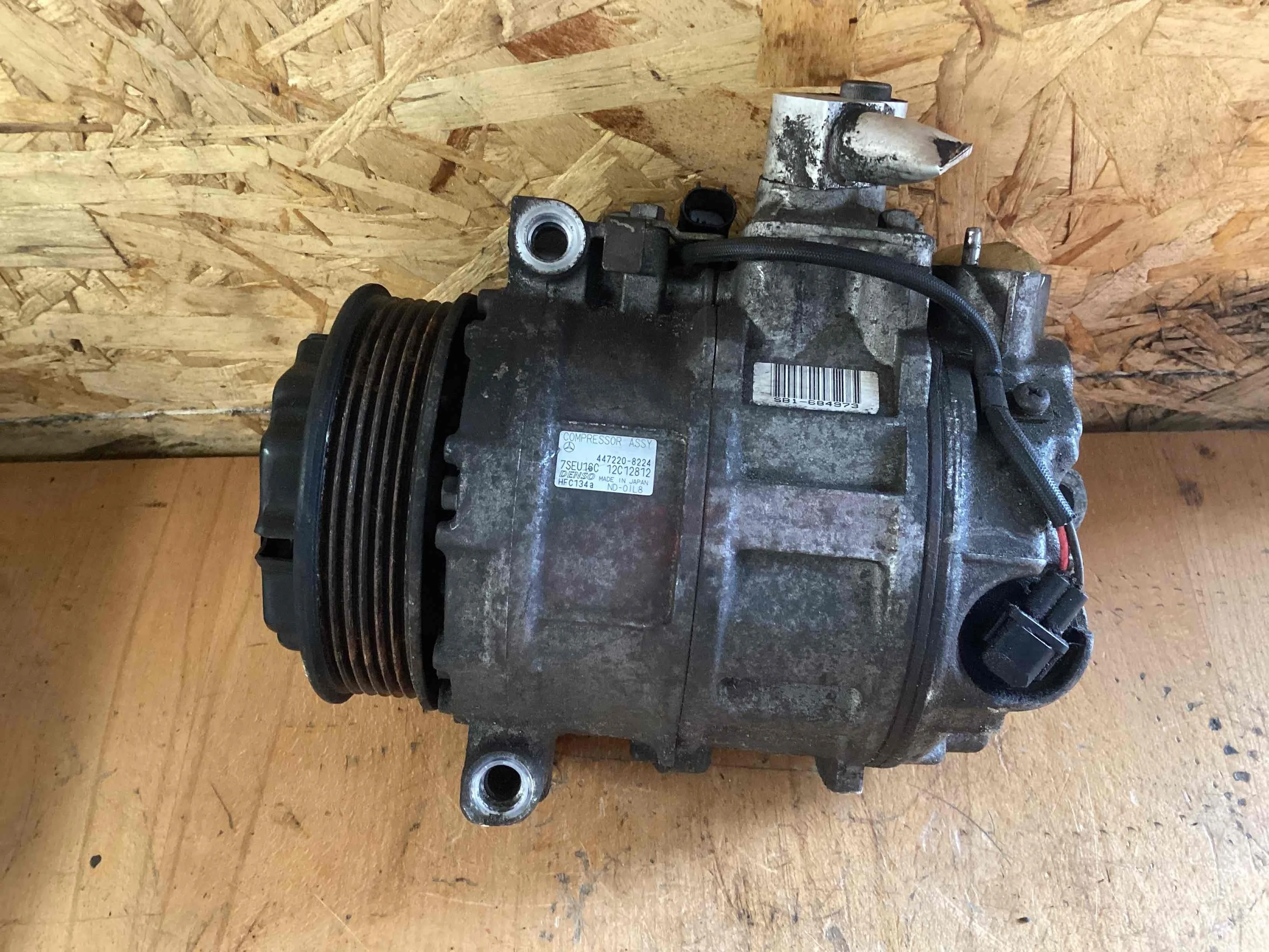 Компрессор кондиционера Mercedes C (W203) 2000-2004  2002 2,0 Бензин АКПП Седан