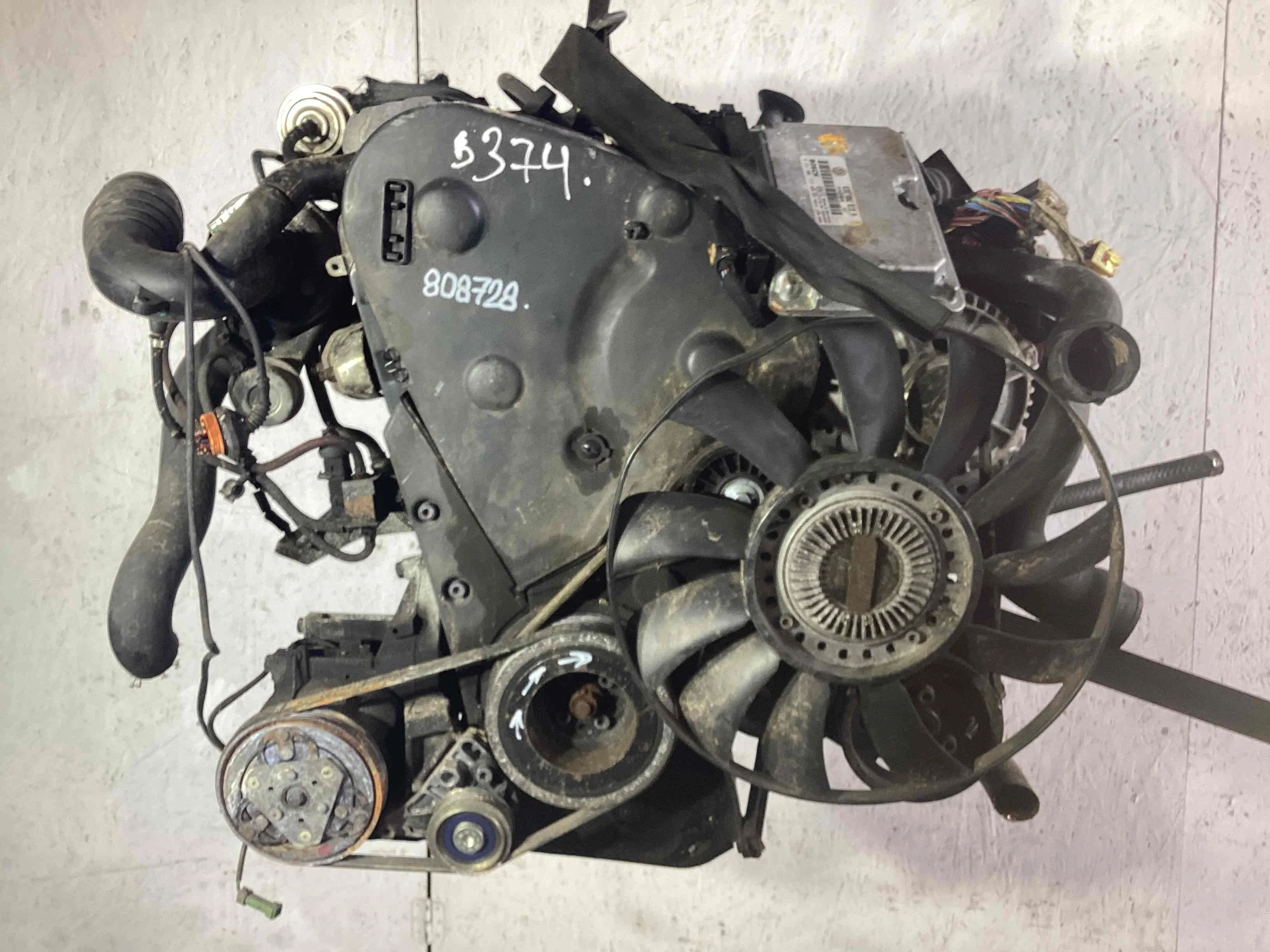 Двигатель Volkswagen Passat B5 (3B) 1996-2000 1998 1,9 Дизель МКПП 5ст. Седан