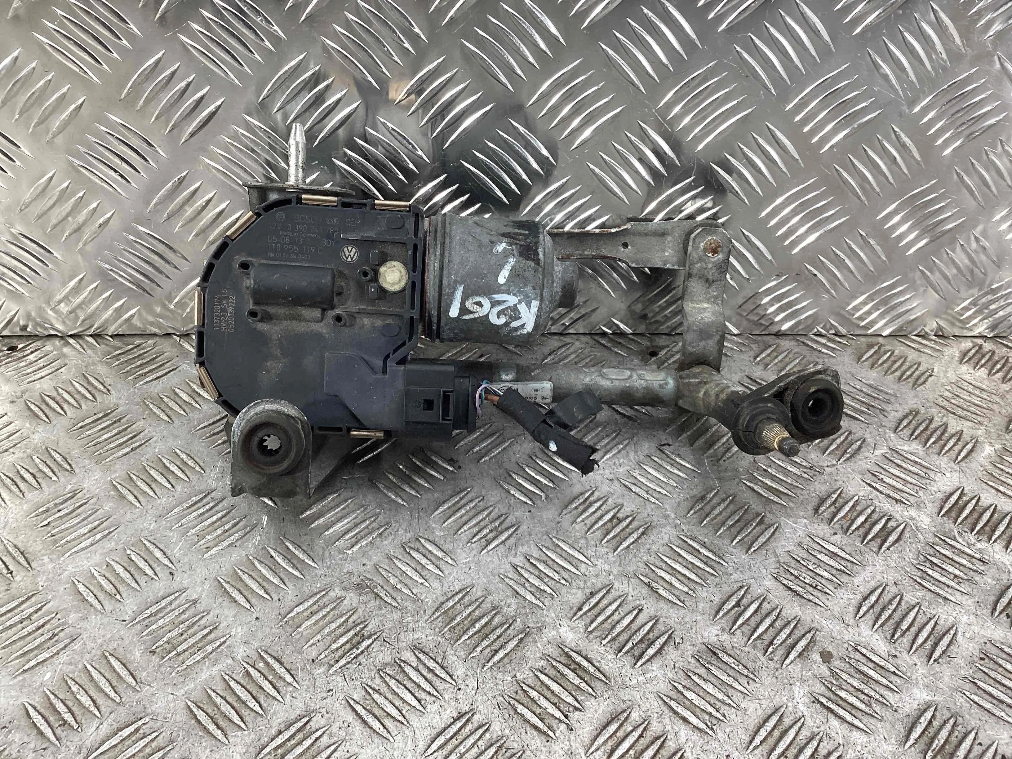Механизм стеклоочистителя (трапеция дворников) Volkswagen Touran I (1T) 2003-2006 2005 1,9 Дизель МКПП 6ст. Минивэн