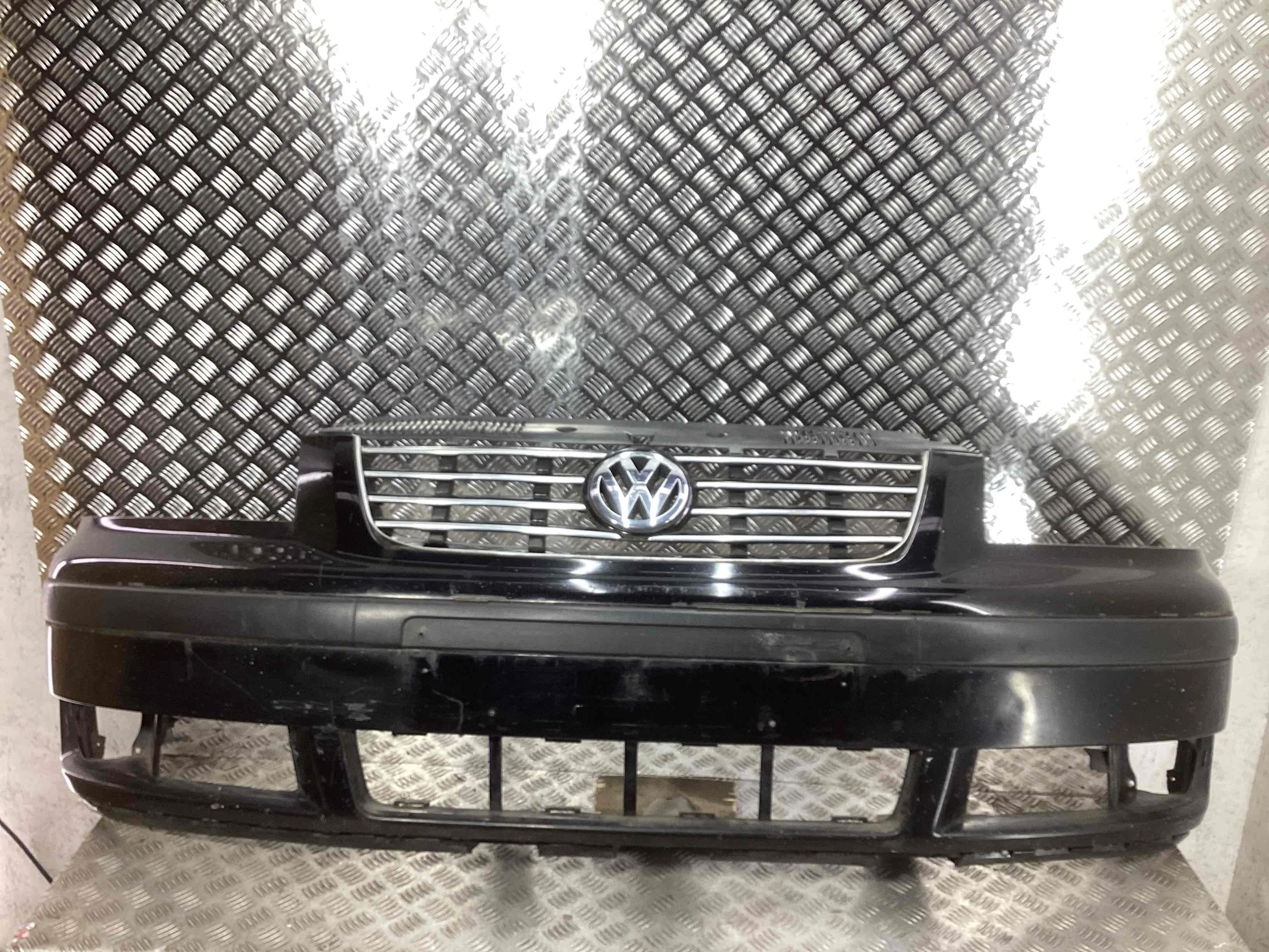 Бампер передний Volkswagen Sharan I (7M) 2000-2003 рестайлинг 2002 1,9 Дизель АКПП Минивэн