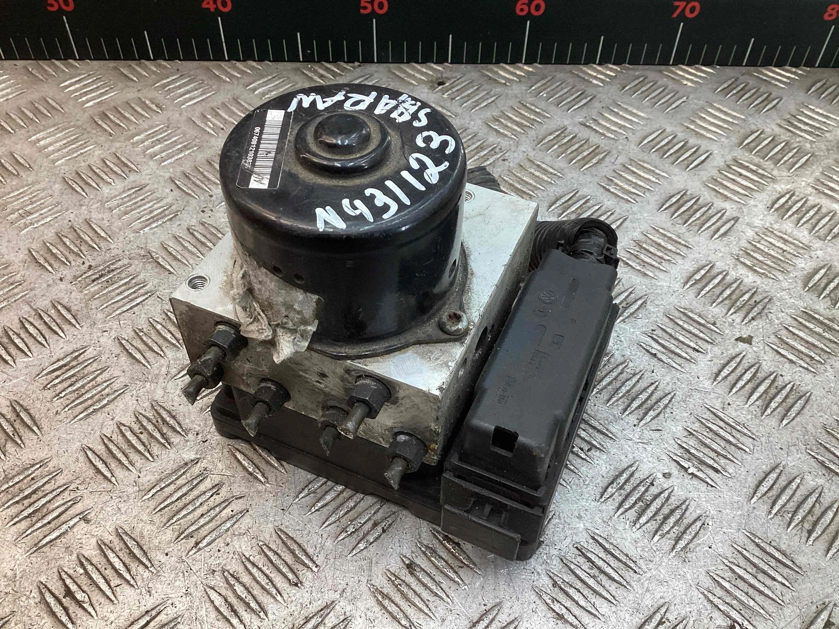 Блок ABS Volkswagen Sharan I (7M) 2000-2003 рестайлинг 2003