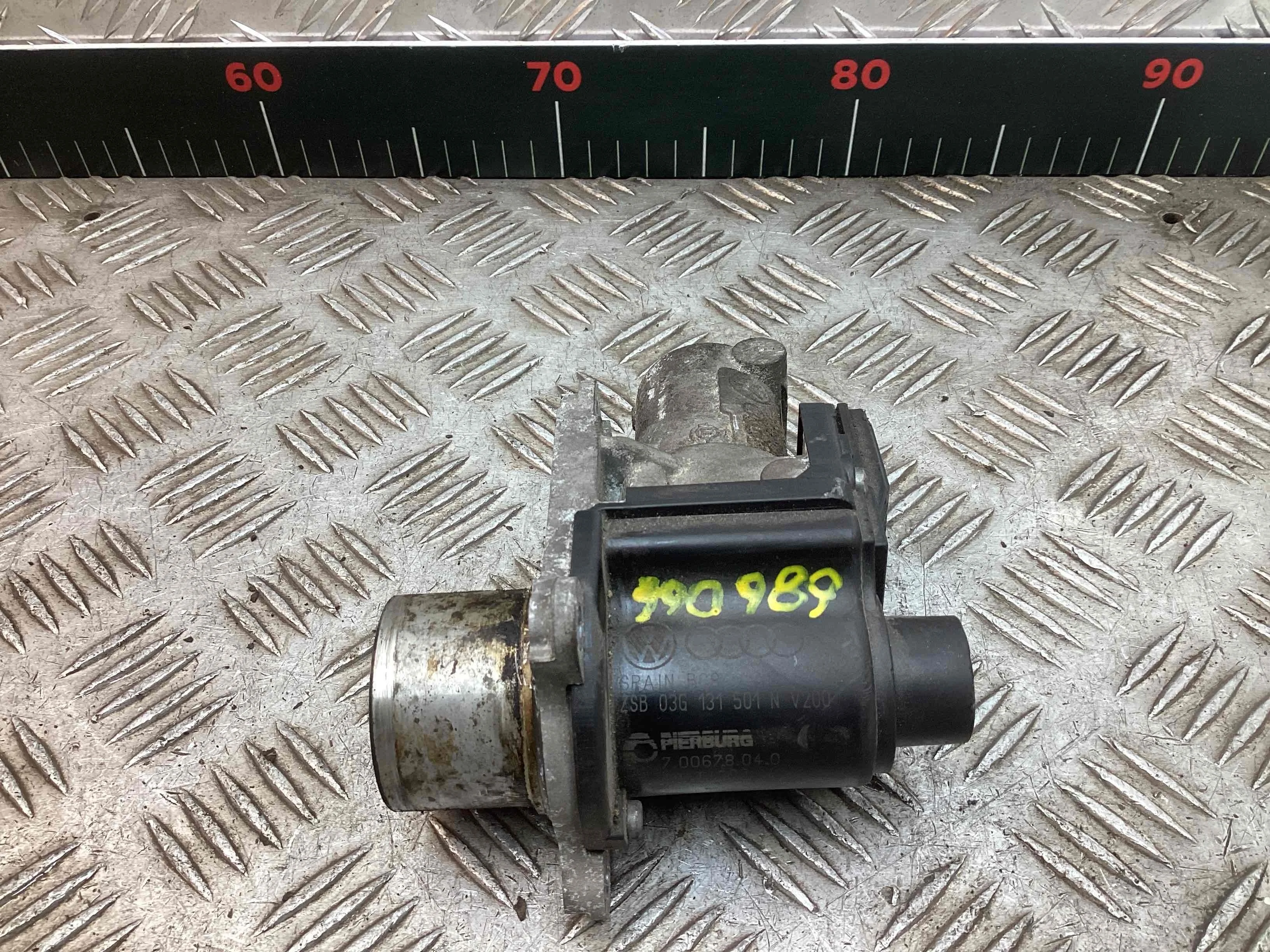 Клапан EGR Volkswagen Touran I (1T) 2006-2010 рестайлинг 2007 1,9 Дизель