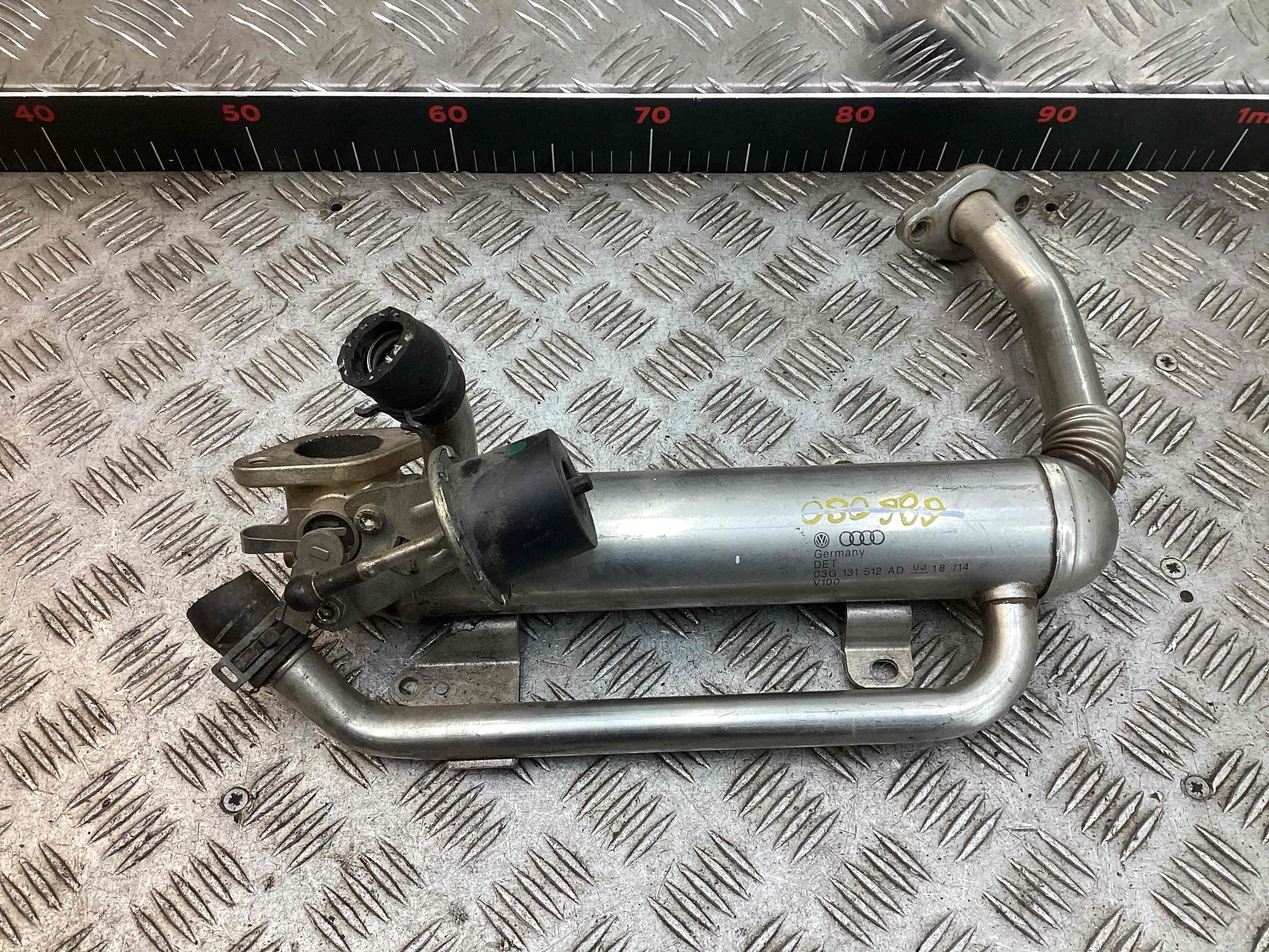 Радиатор EGR Volkswagen Touran I (1T) 2006-2010 рестайлинг 2007 1,9 Дизель