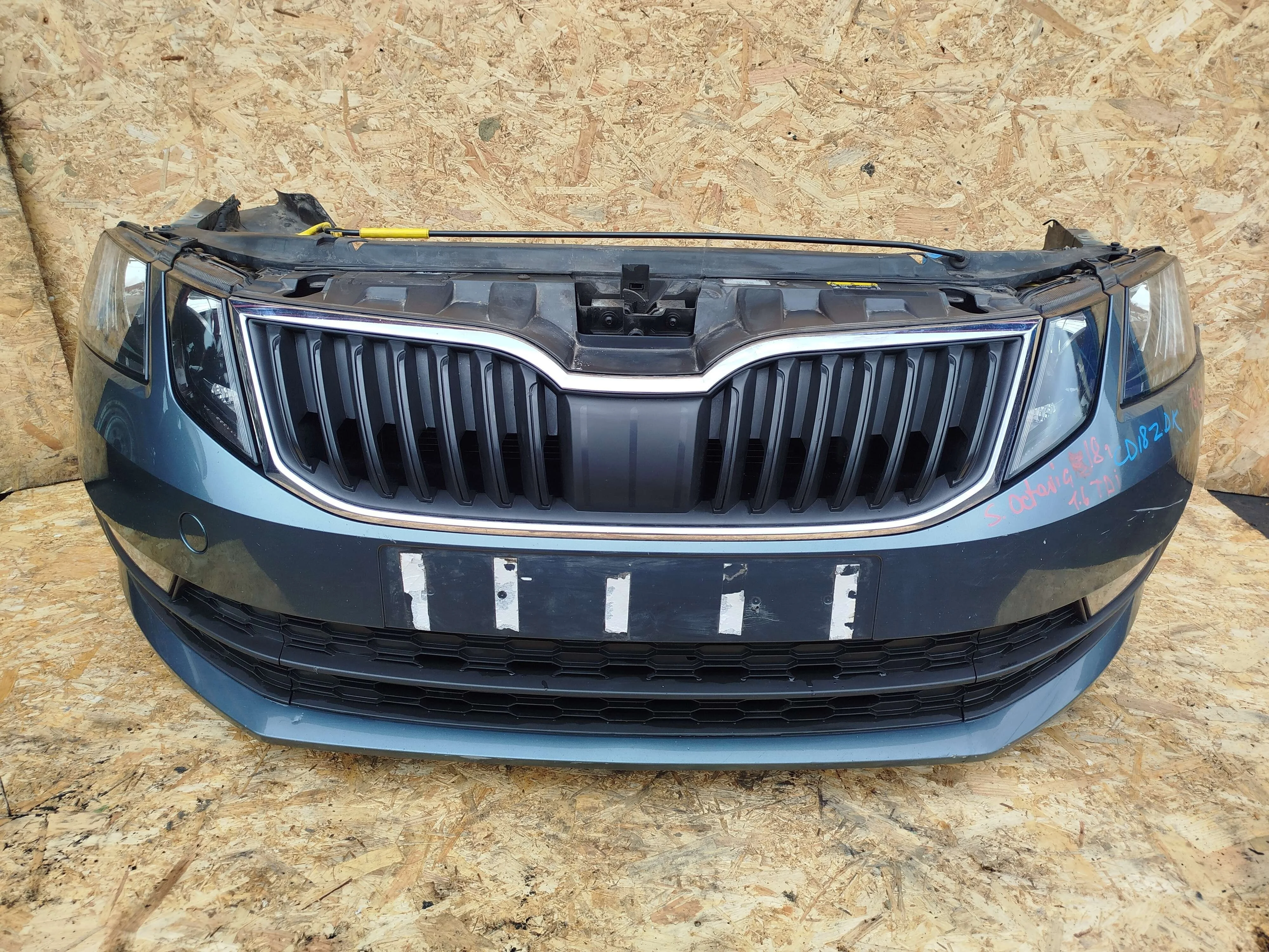 передняя часть (ноускат) в сборе Skoda Octavia 1.6 дизель 2018