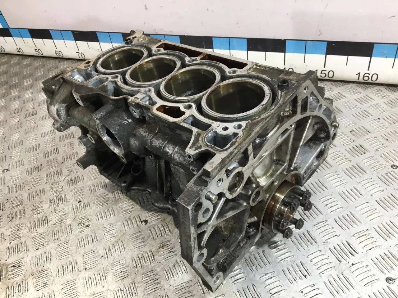 [Б/У] Двигатель HR16DE 1.6L 16V - (Состояние: пробег 130т. Шорт-блок, низ двигателя. Коленчатый вал 12200-1KA0A 122001KA0A 12201-1KA0A 122011KA0A, шатун 12100-1HC0A 121001HC0A 12100-1HC0A 121001HC0A, поршень 12010-1KA0A 120101KA0A 12010-BB00A 12010BB00A 12010-BB01A 12010BB01A) [ХОРОШЕЕ] [Код: 00611792 ]