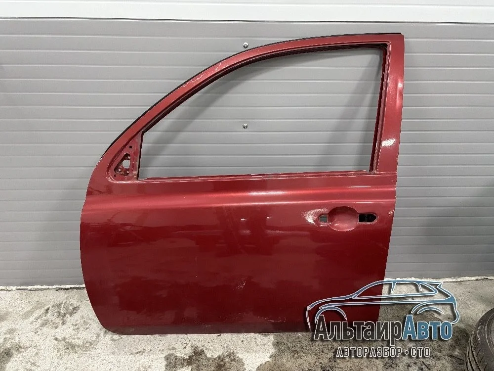 Дверь передняя левая Nissan Micra K12 (2002—2010) Nissan Micra K12 (2002—2010) K12 левый руль 80101AX130