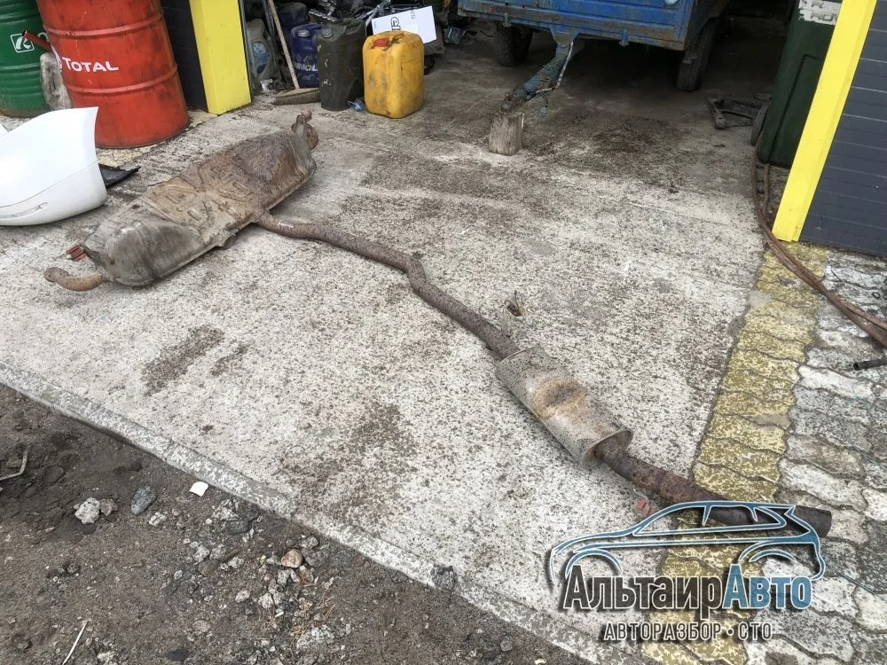 Глушитель основной Volkswagen Touareg I (2002—2006) Volkswagen Touareg I (2002—2006)  7L6253609