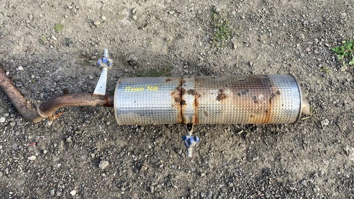 Глушитель основной Peugeot 308 I (2007—2011) Peugeot 308 I (2007—2011) T7 1730.S2
