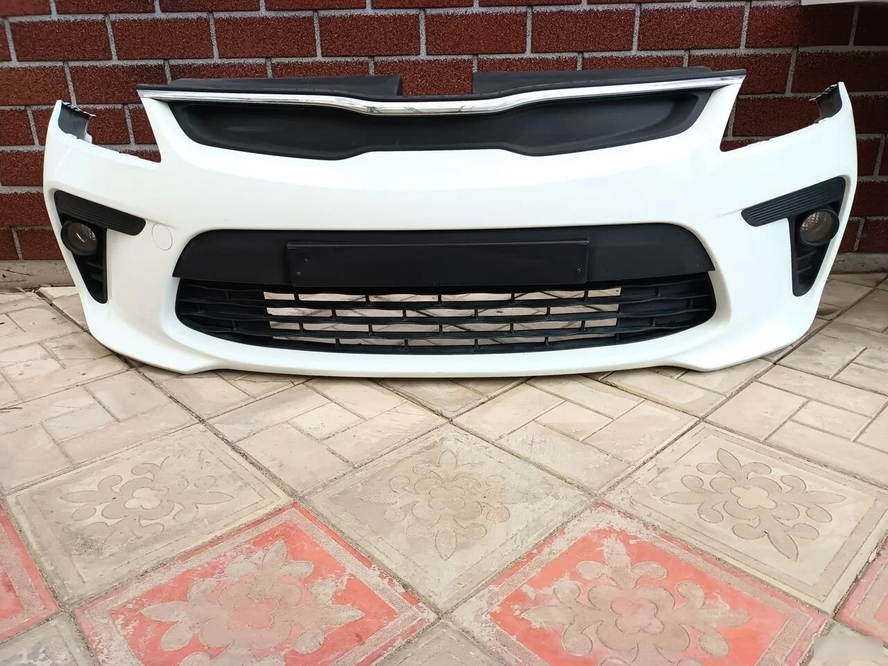 Бампер передний в сборе Kia Rio IV (2017—2020)