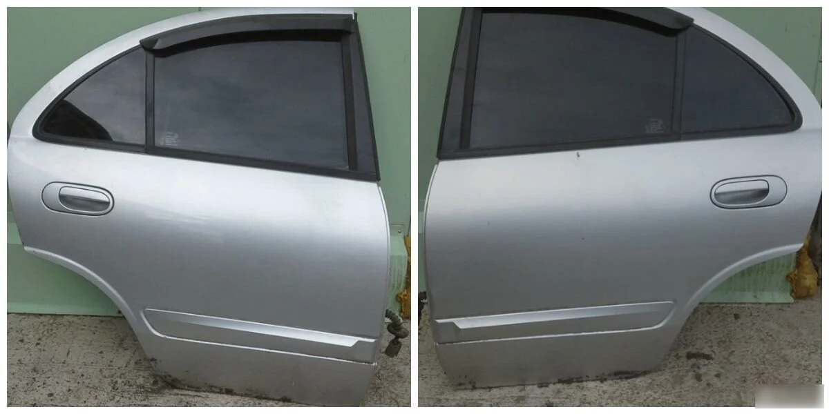 Стекло заднее левое Nissan Almera Classic I (2006—2013)