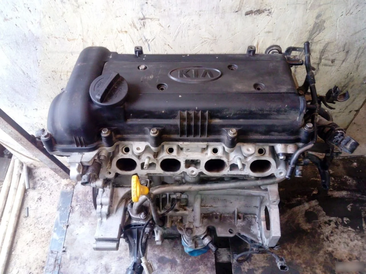Двигатель Hyundai Solaris I (2010—2014) 211012BW01